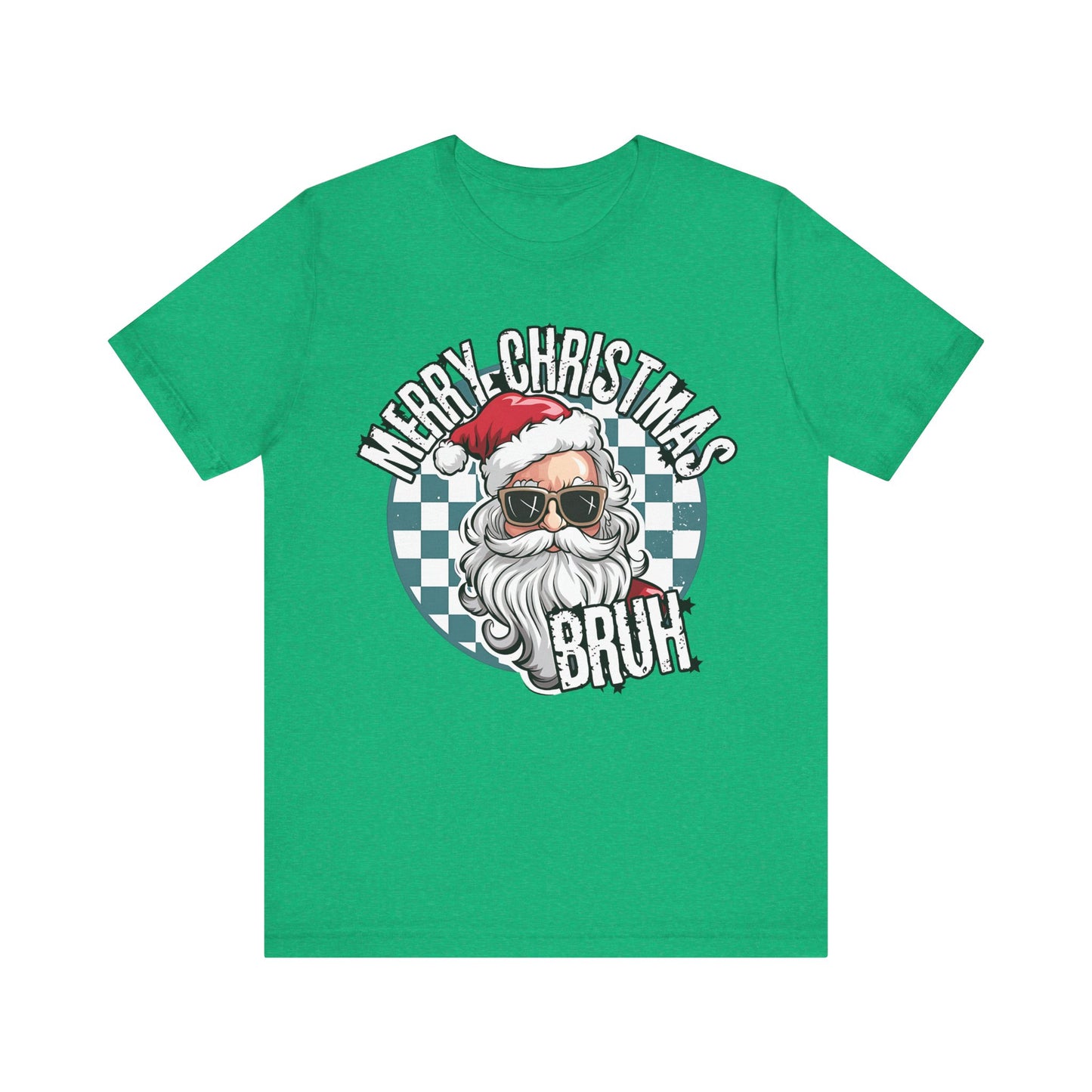 Merry Christmas Bruh Jersey Short Sleeve Tee