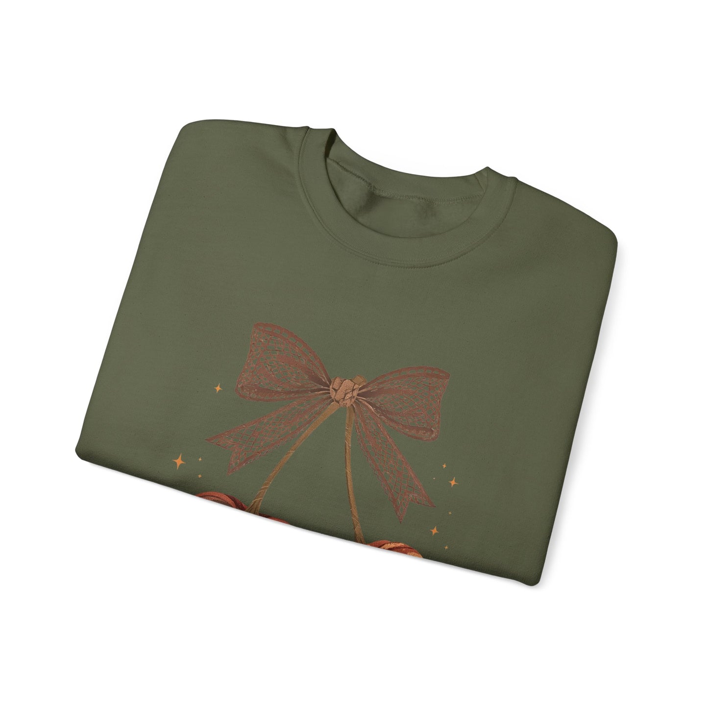 Preppy Cherry Pumpkins Heavy Blend™ Crewneck Sweatshirt