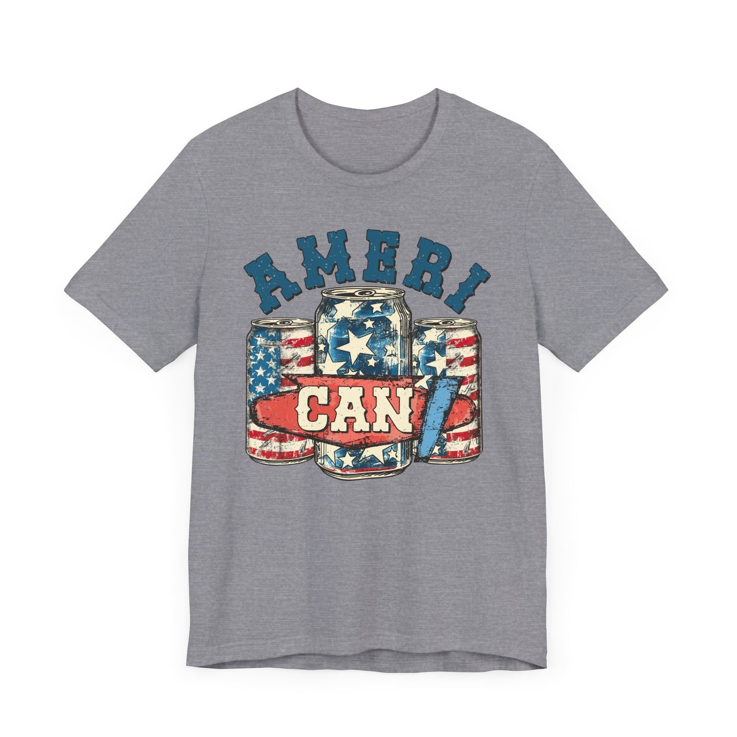 Ameri Can  Jersey Short Sleeve Tee