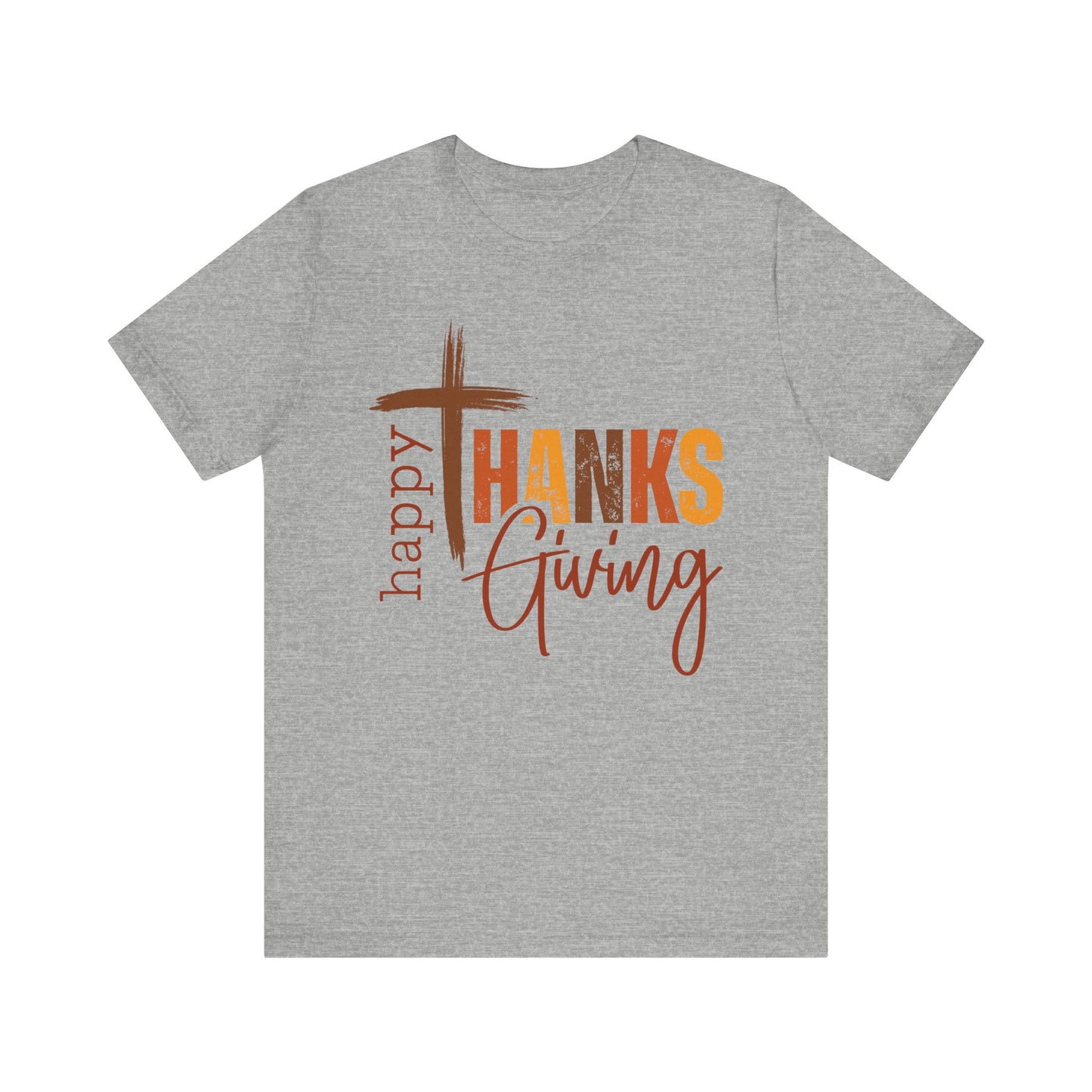 Happy Thanks Giving Jersey Short Sleeve Tee