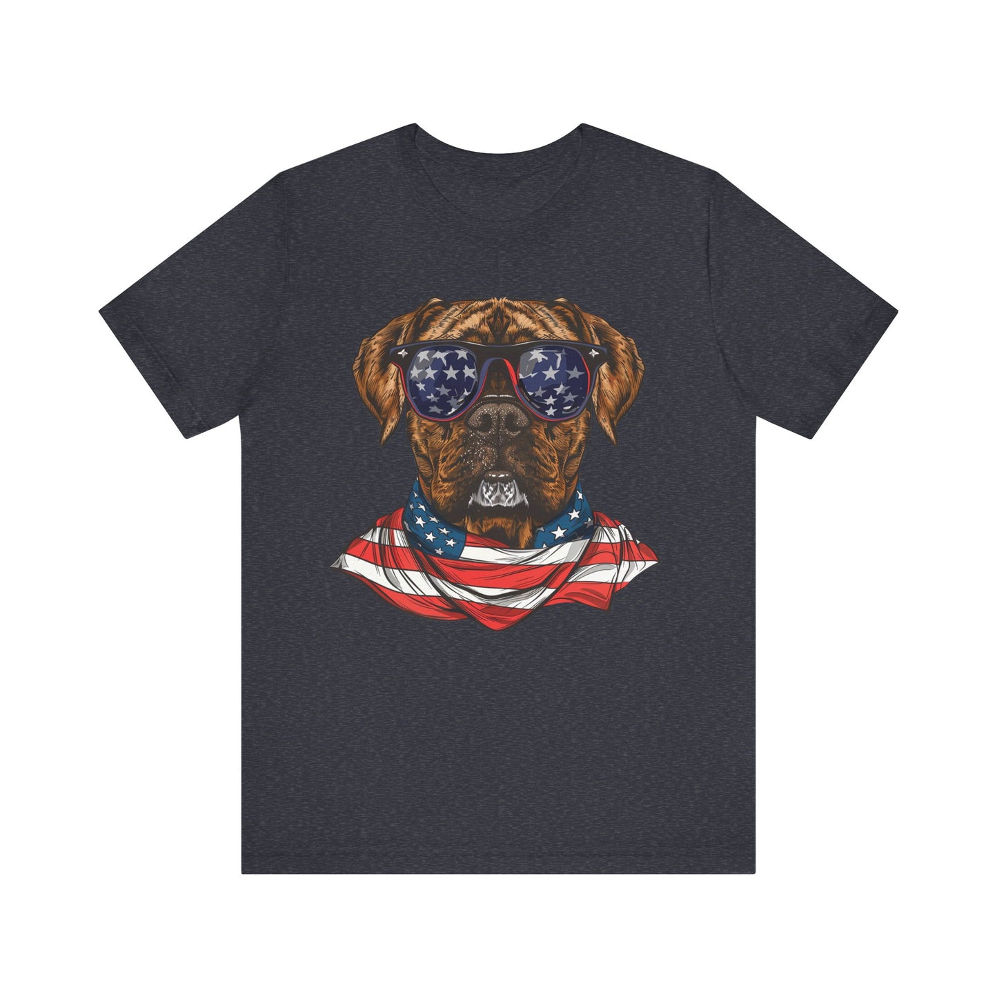 Patriotic Boxer Jersey Short Sleeve Tee