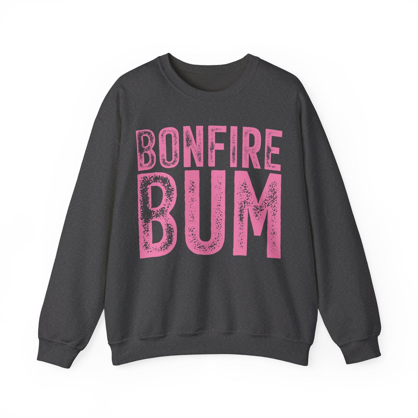 Pink Bonfire Bum Heavy Blend™ Crewneck Sweatshirt