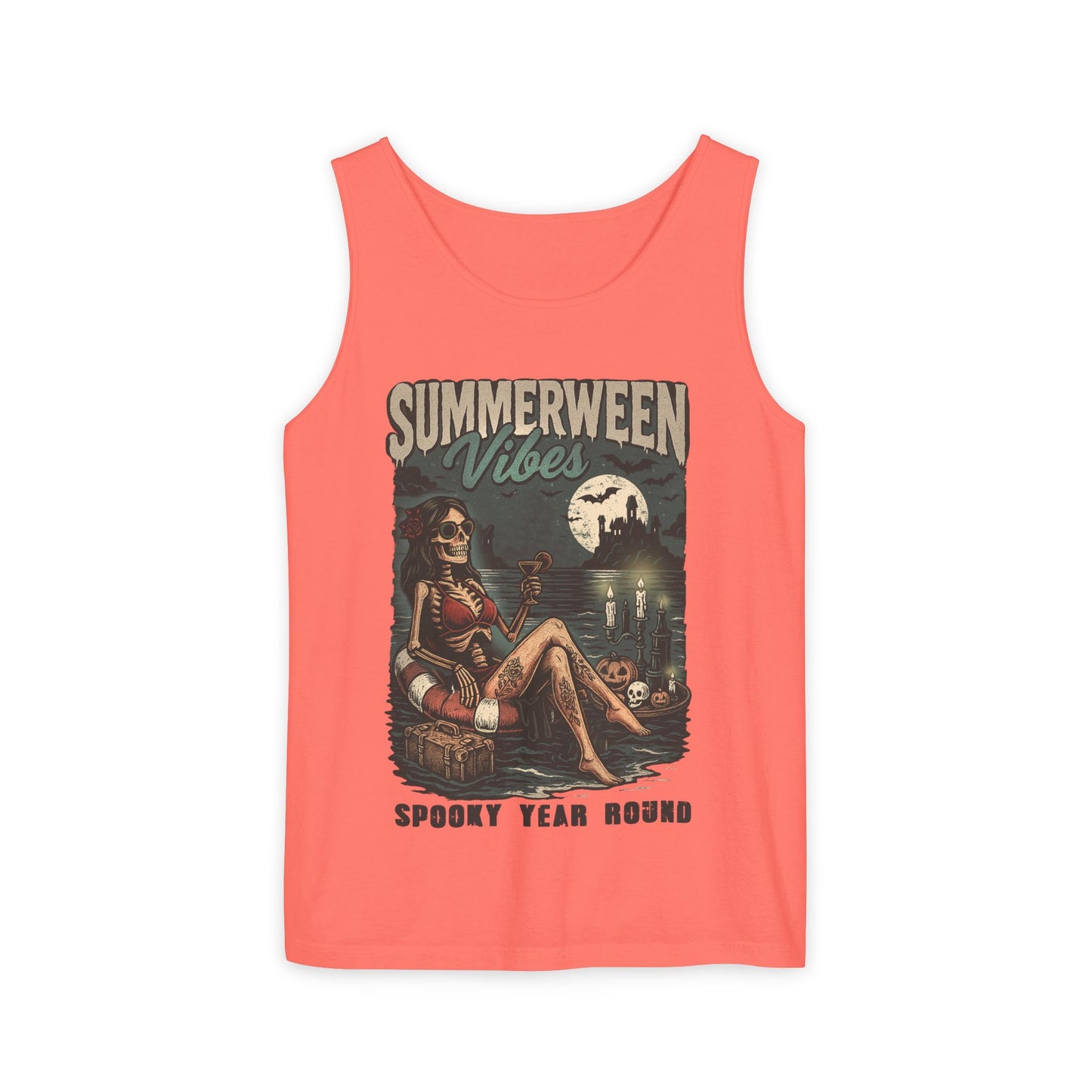 Summerween Garment-Dyed Tank Top
