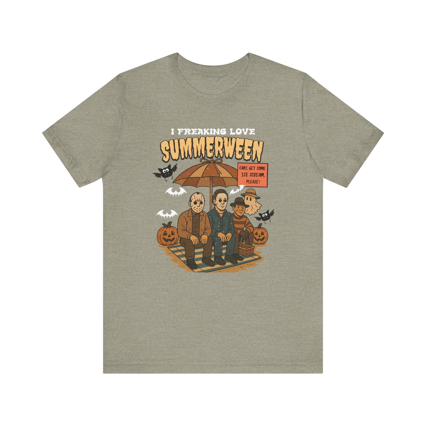 I Freaking Love Summerween Jersey Short Sleeve Tee