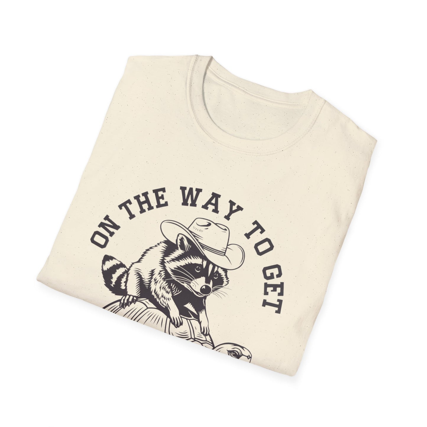 On My Way To Get My Shit Together Softstyle T-Shirt