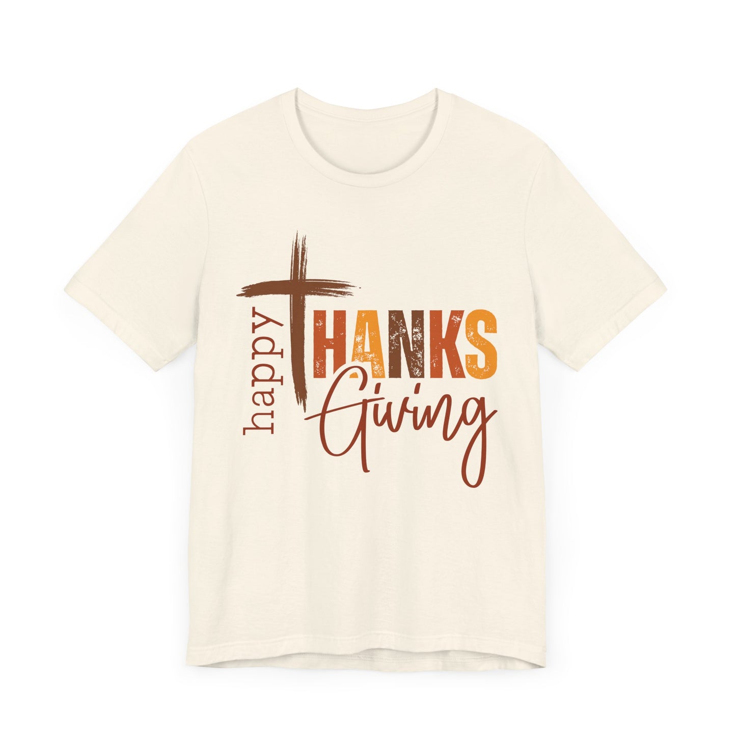 Happy Thanks Giving Jersey Short Sleeve Tee