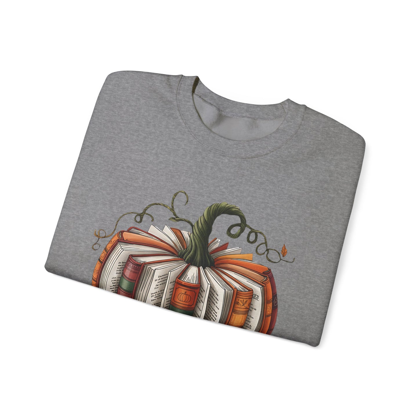 Book Pumpkin Heavy Blend™ Crewneck Sweatshirt
