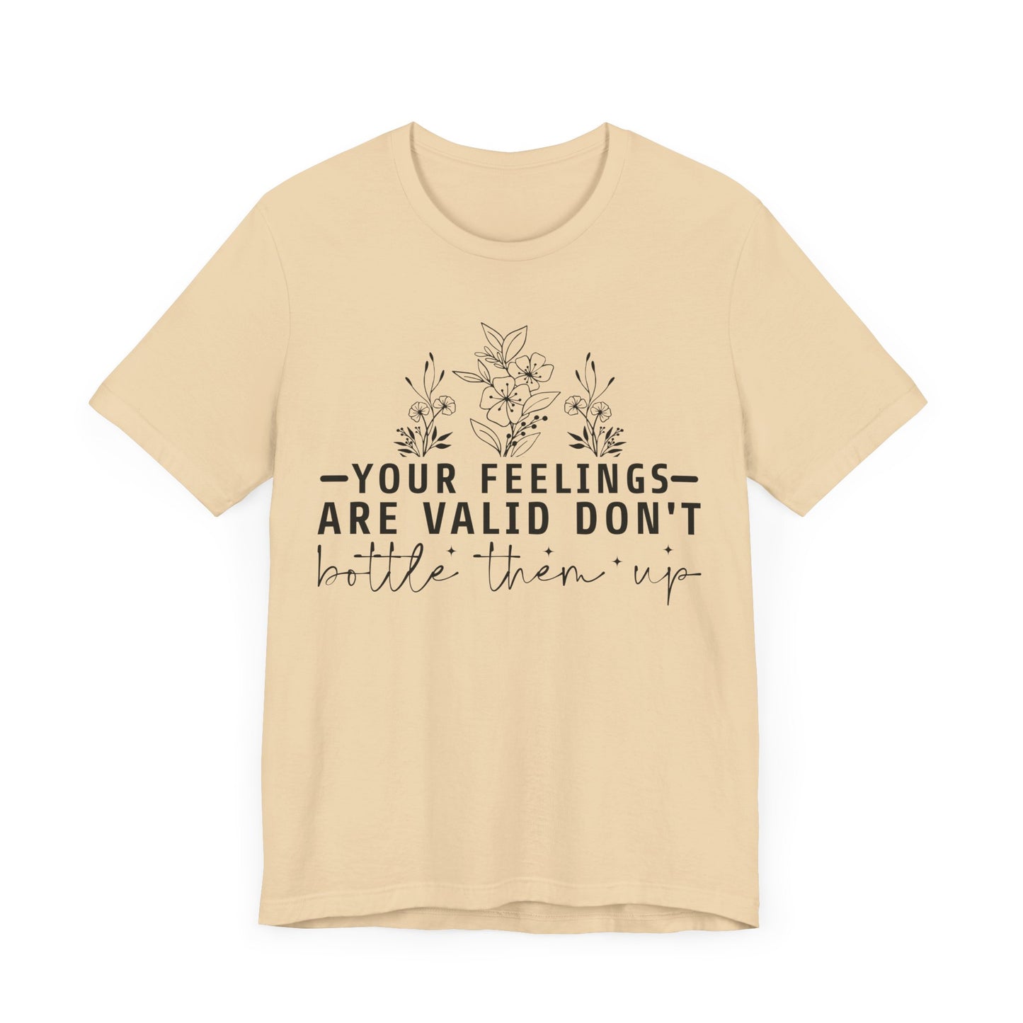 Your Feelings Are Vaild Jersey Short Sleeve Tee