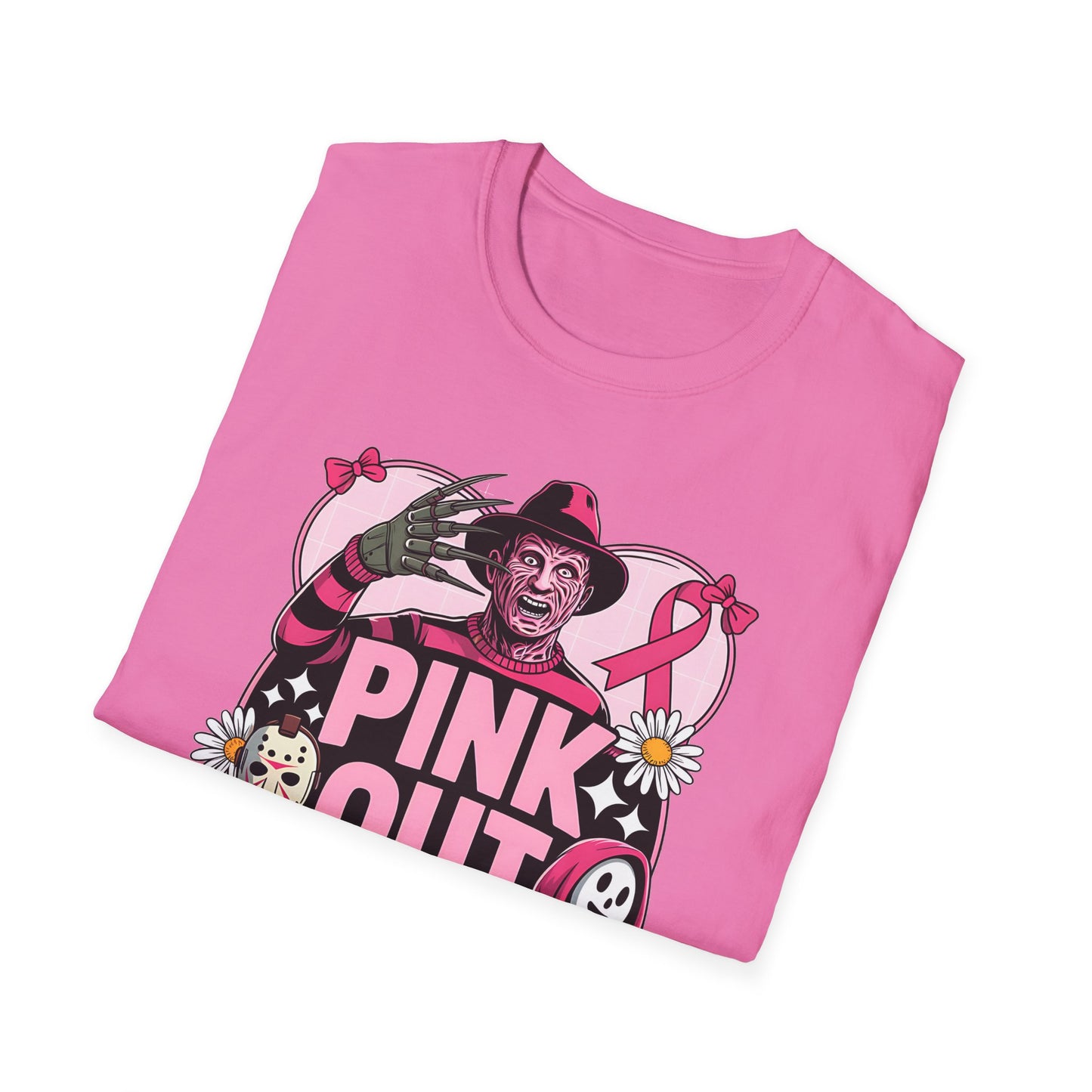 Spooky Pink Out  Softstyle T-Shirt