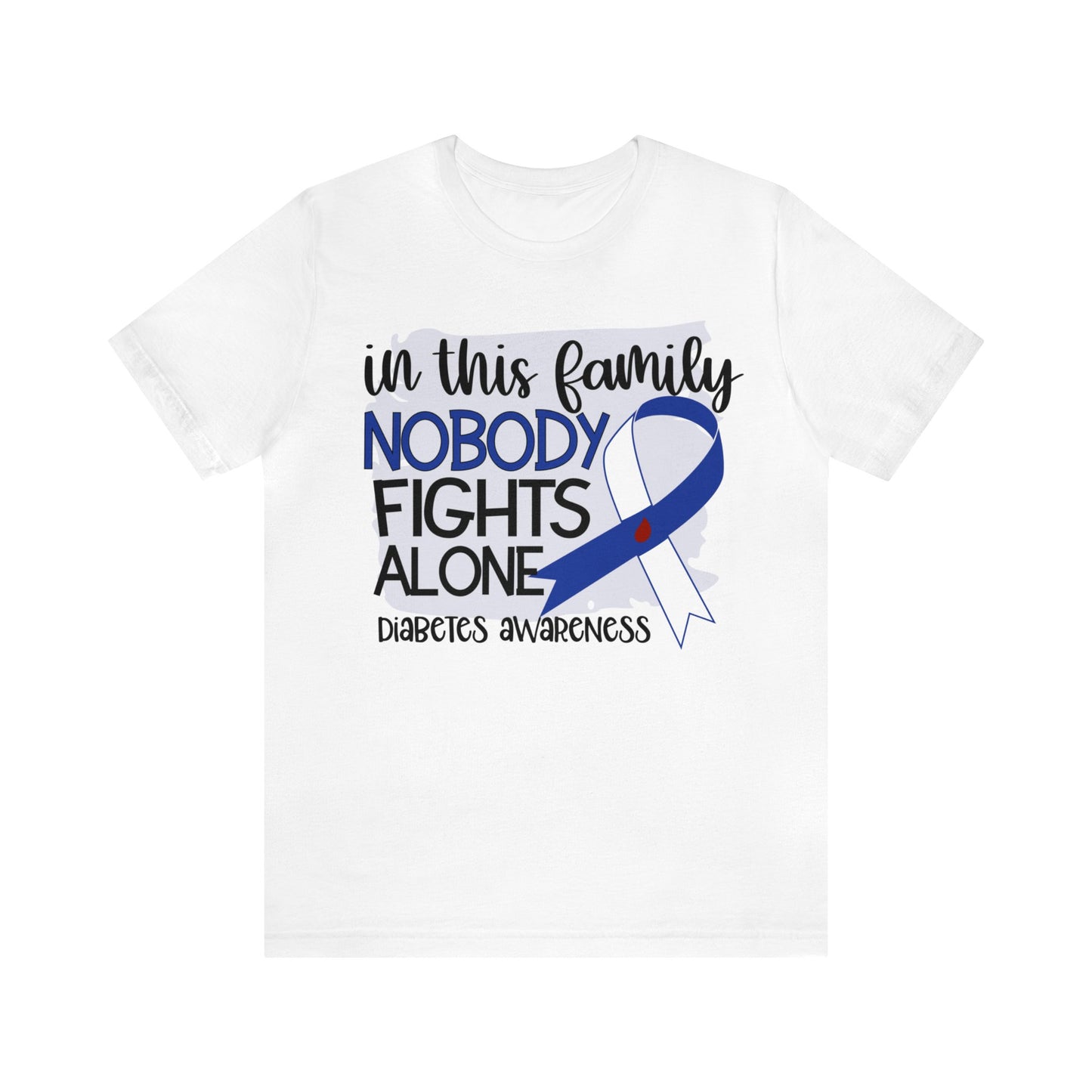No One Fights Alone Diabetes Awareness