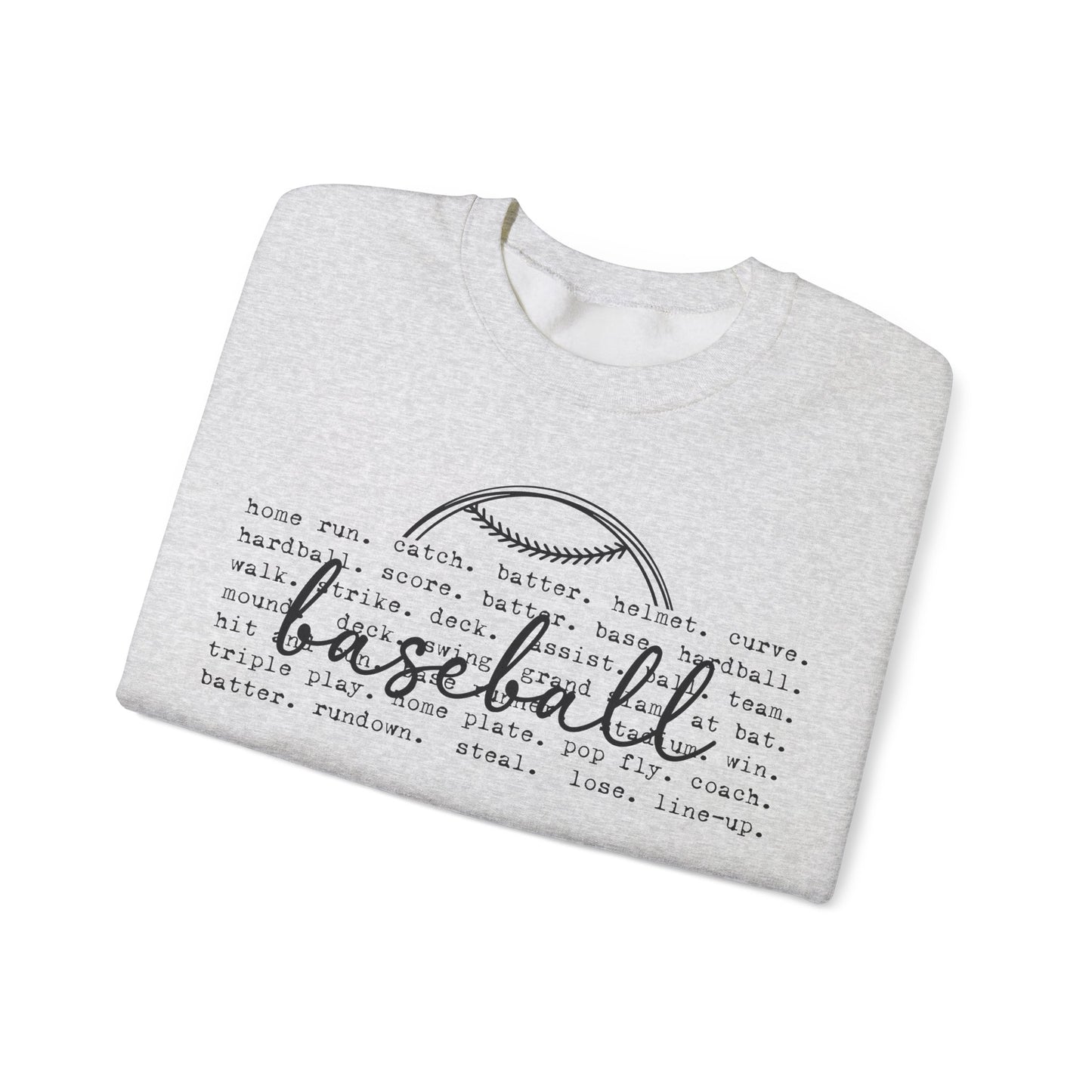Baseball  Heavy Blend™ Crewneck Sweatshirt