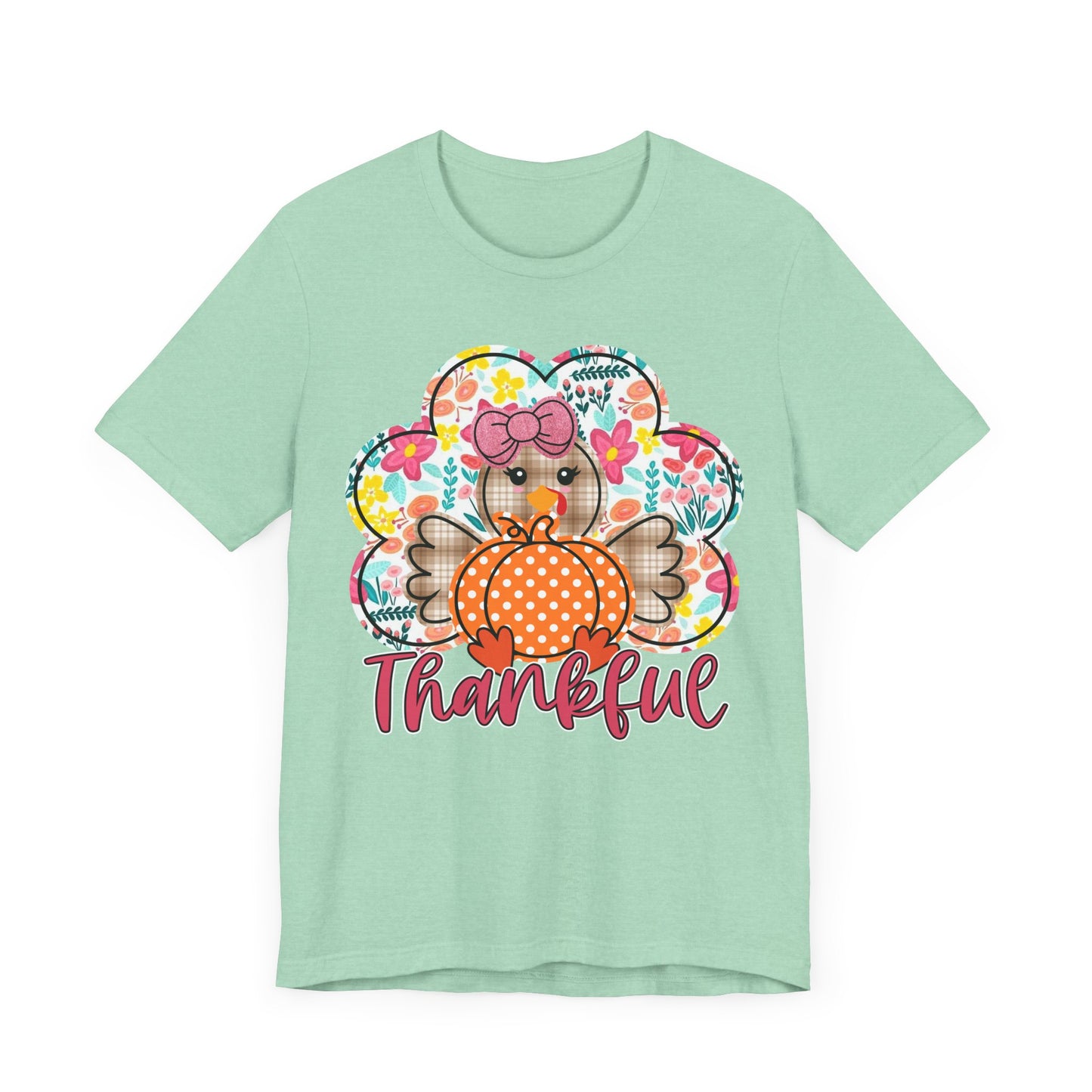 Thankful Turkey Jersey Short Sleeve Tee