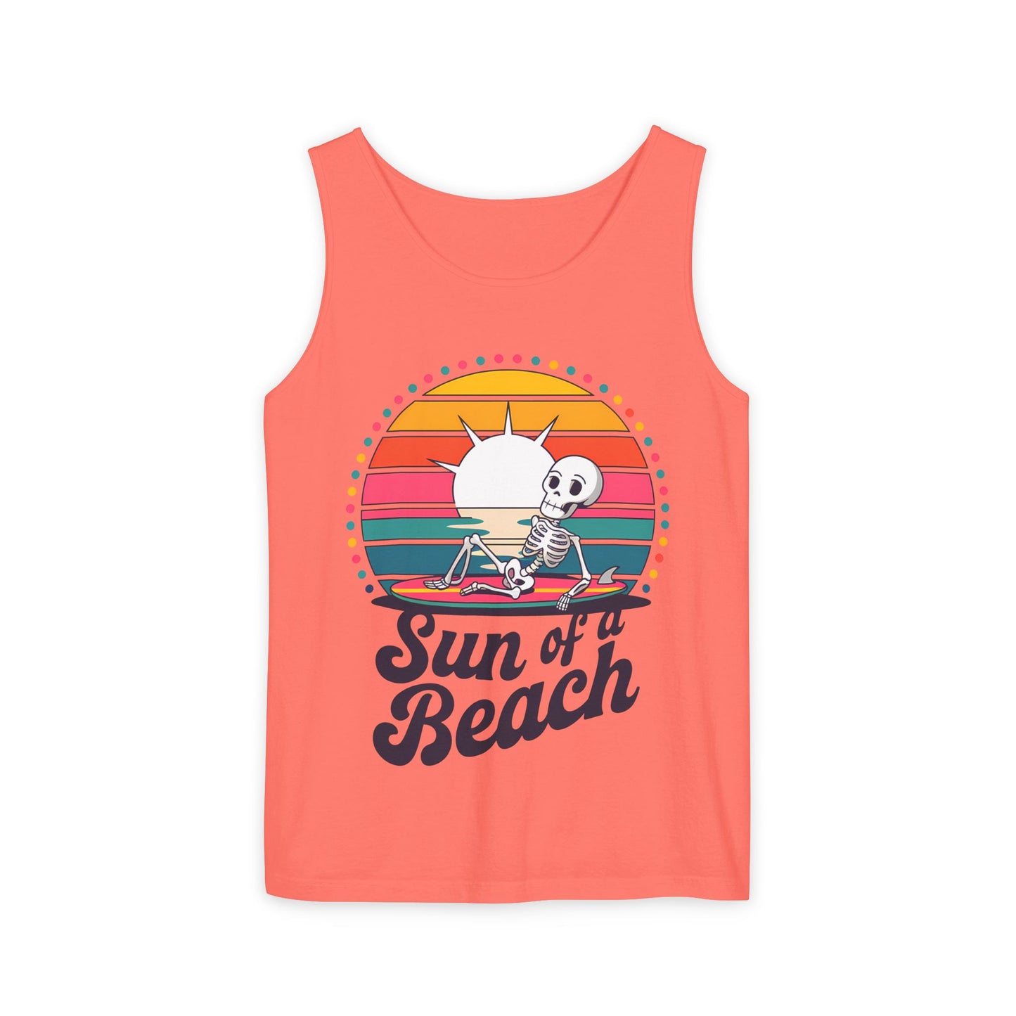 Sun Of A Beach Garment-Dyed Tank Top
