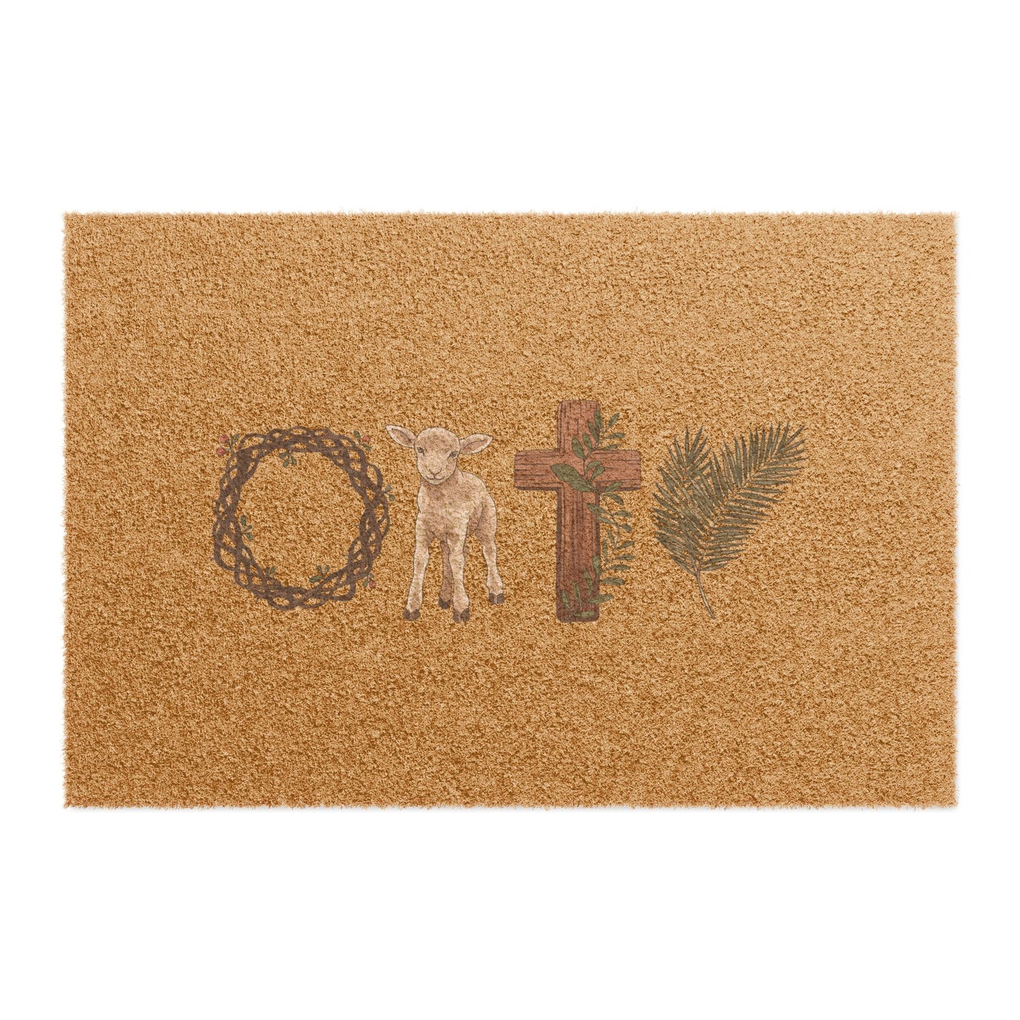 True Easter Doormat