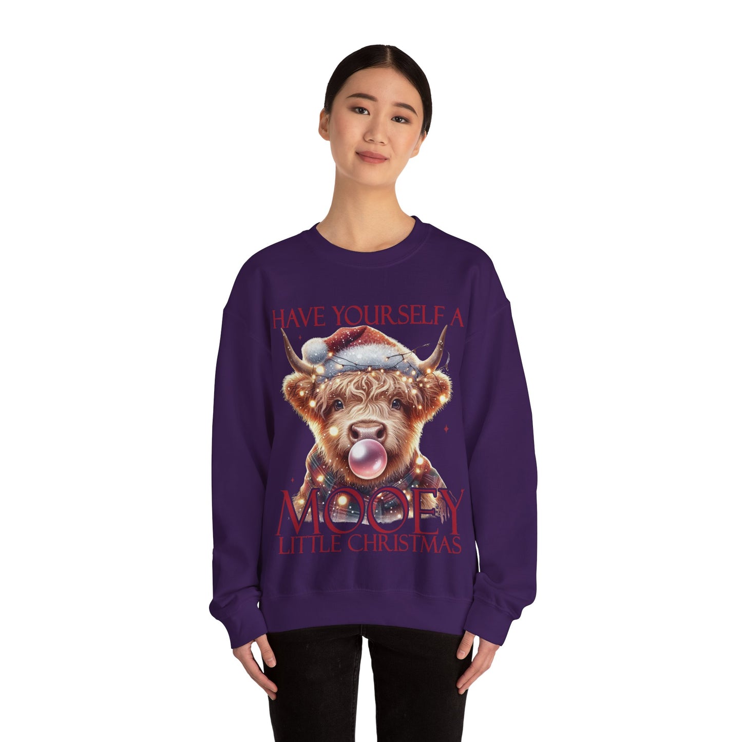 Mooey Little Christmas Heavy Blend™ Crewneck Sweatshirt