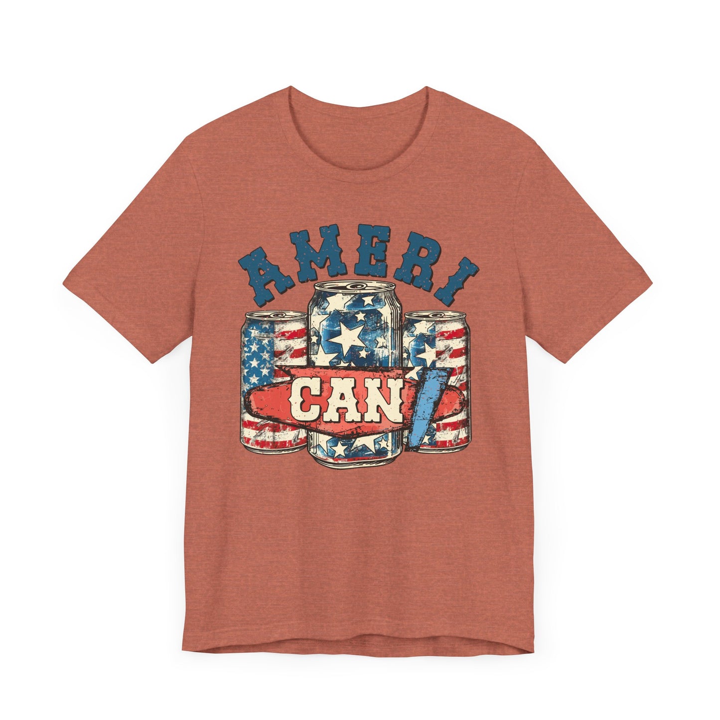 Ameri Can  Jersey Short Sleeve Tee