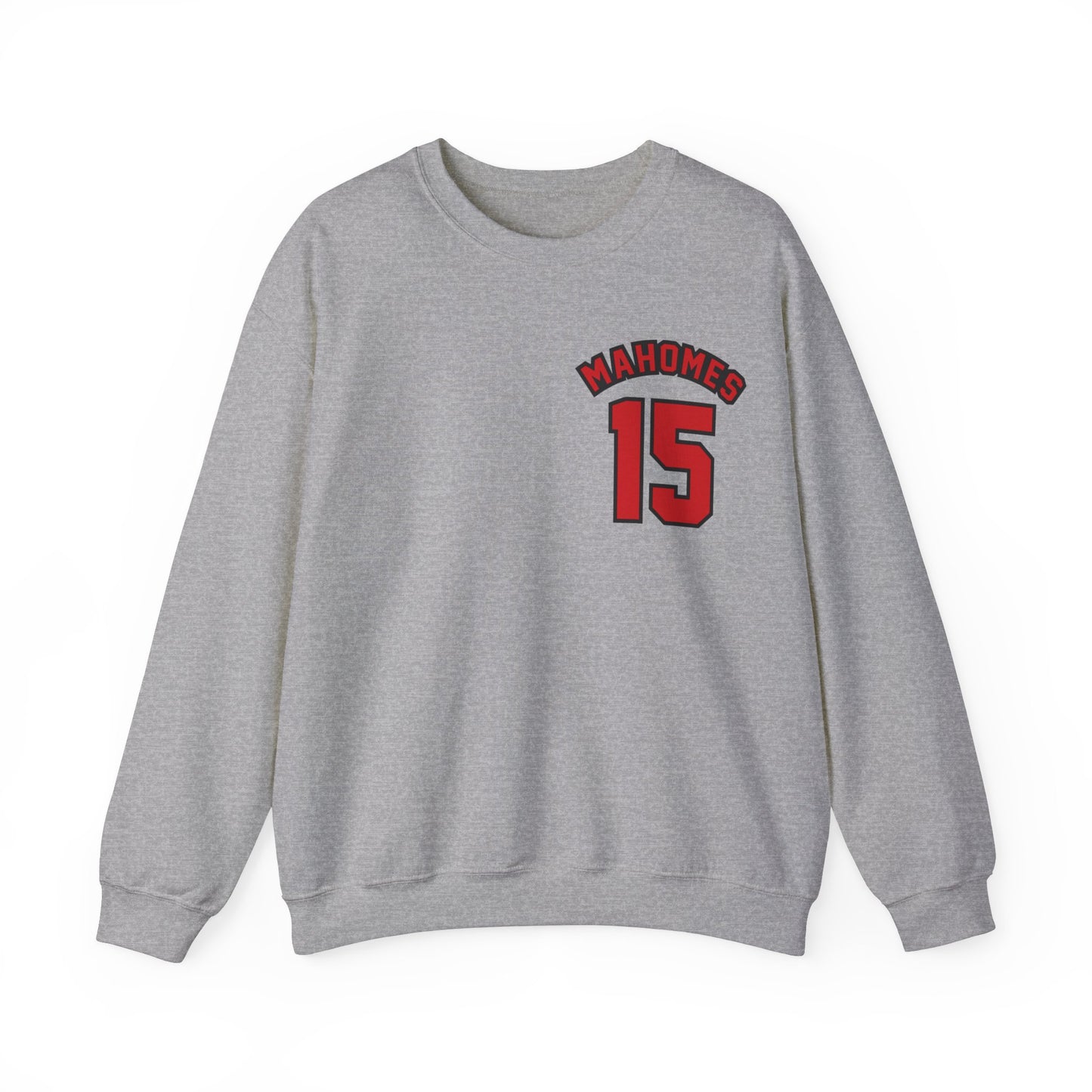 Pocket Mahomes 15 Heavy Blend™ Crewneck Sweatshirt
