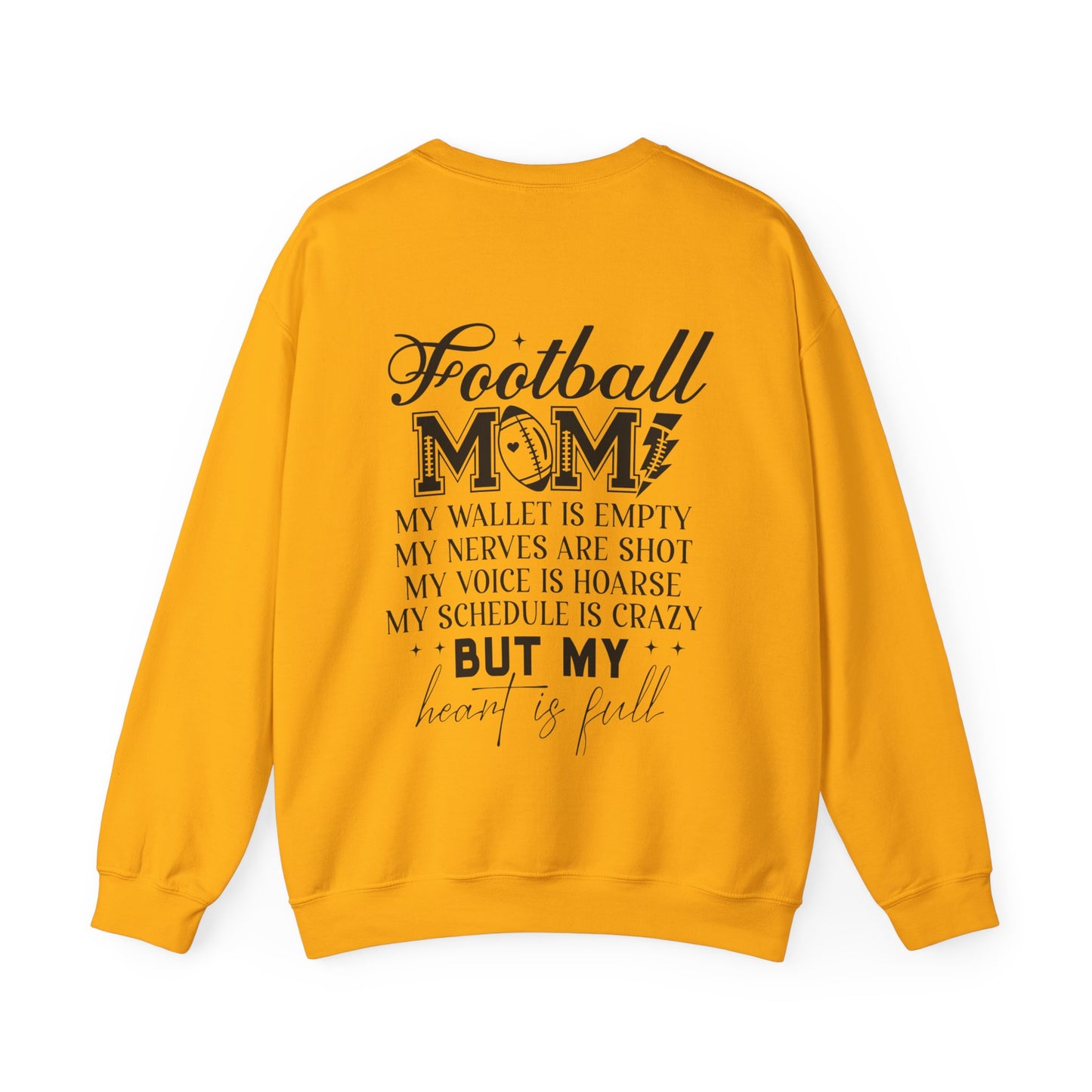 Football Mom F/B Heavy Blend™ Crewneck Sweatshirt