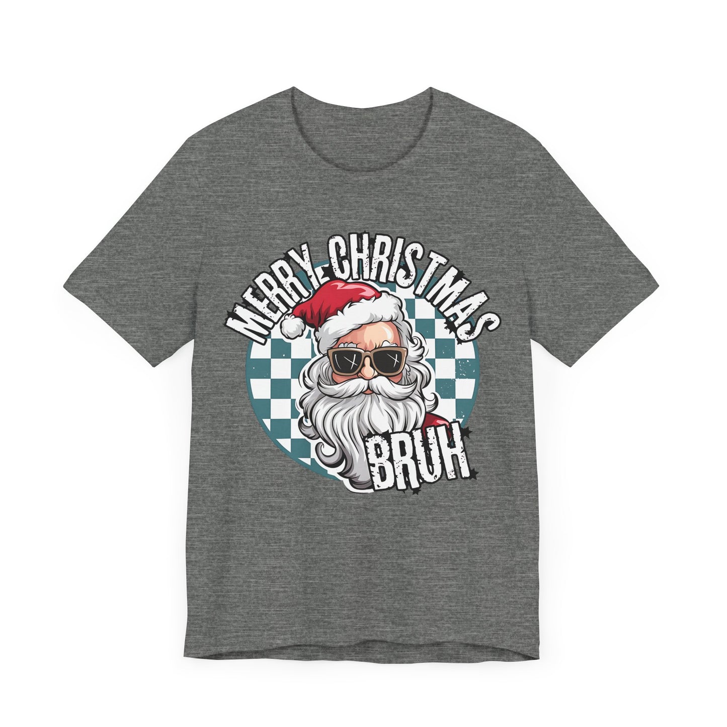 Merry Christmas Bruh Jersey Short Sleeve Tee