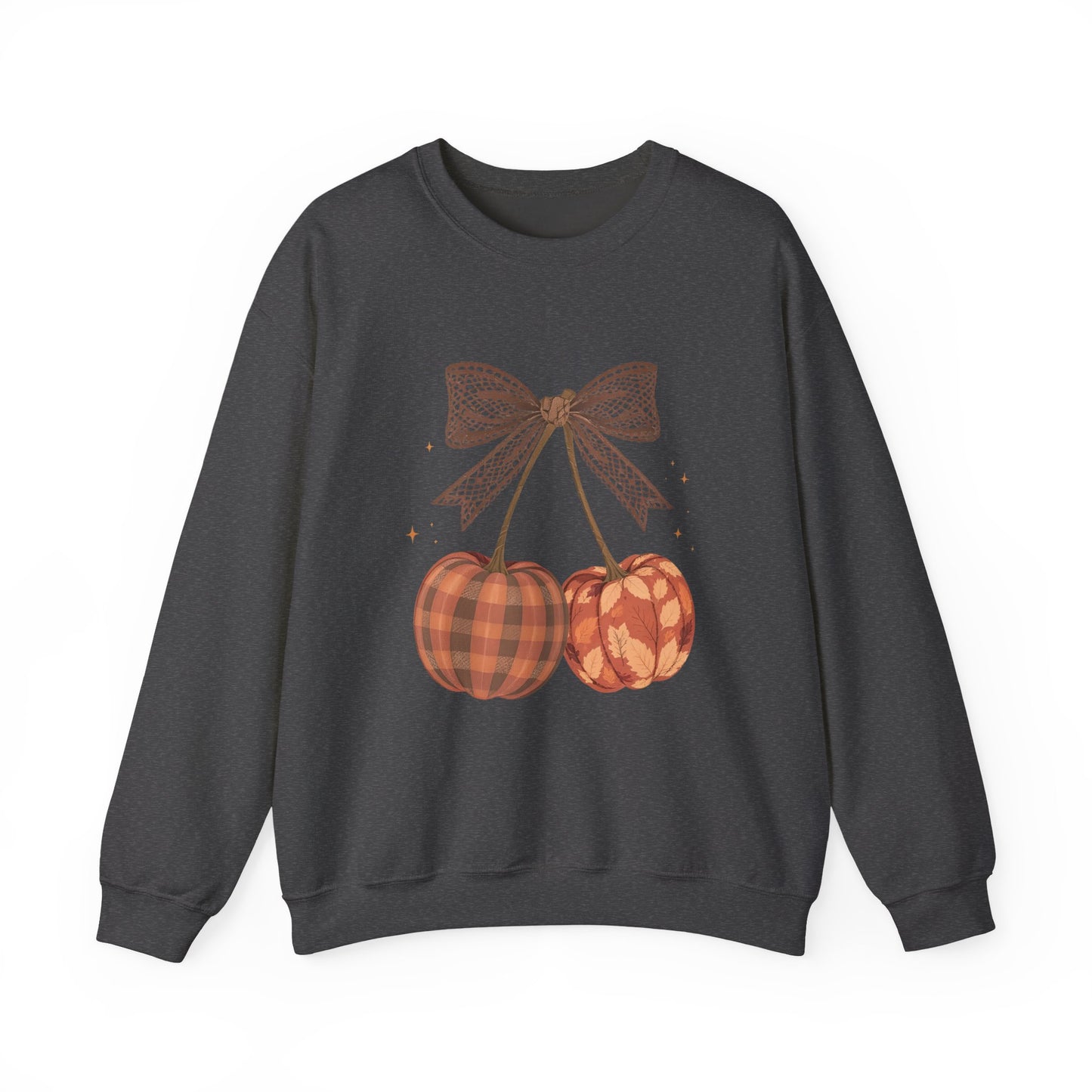 Preppy Cherry Pumpkins Heavy Blend™ Crewneck Sweatshirt