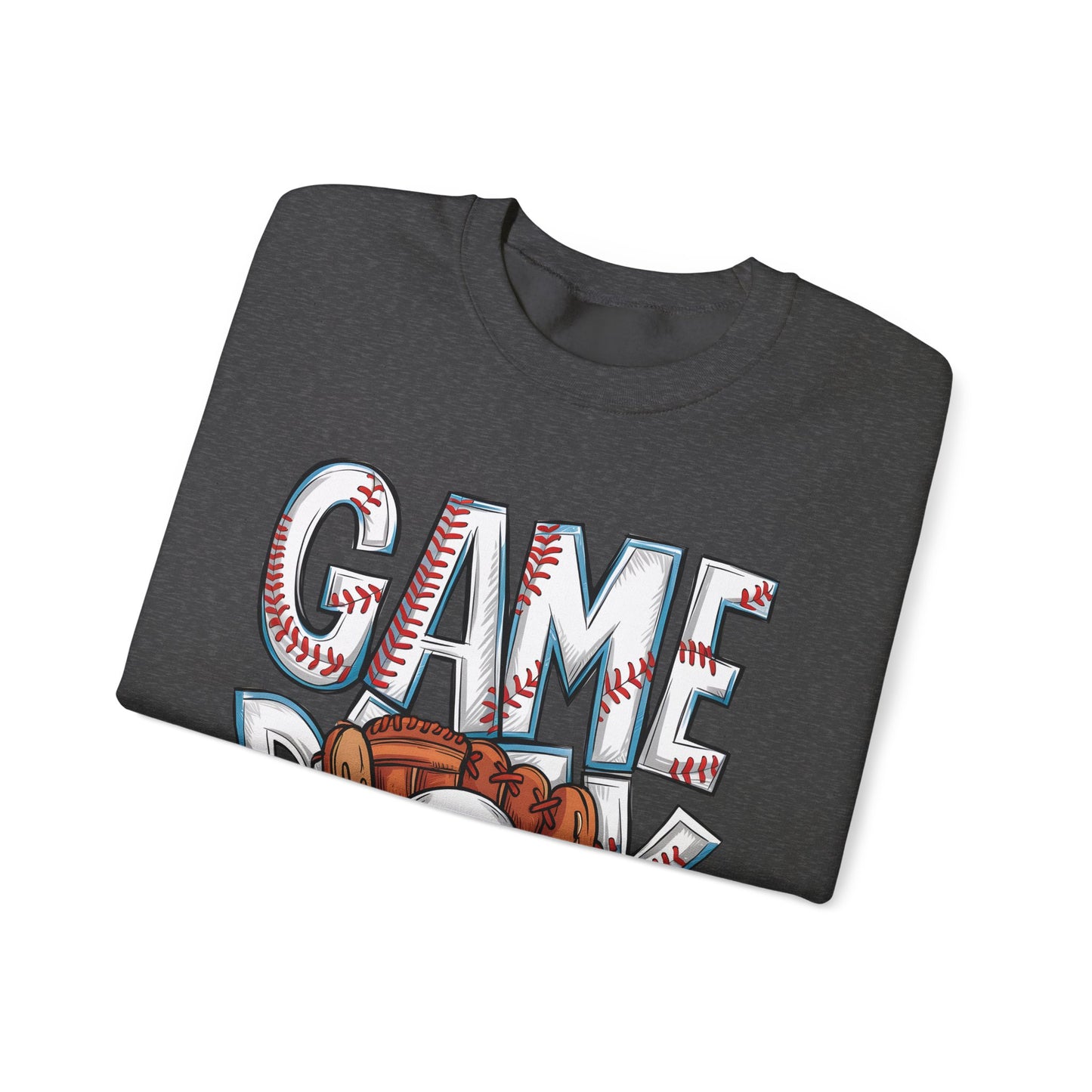Baseball Game Day Heavy Blend™ Crewneck Sweatshirt