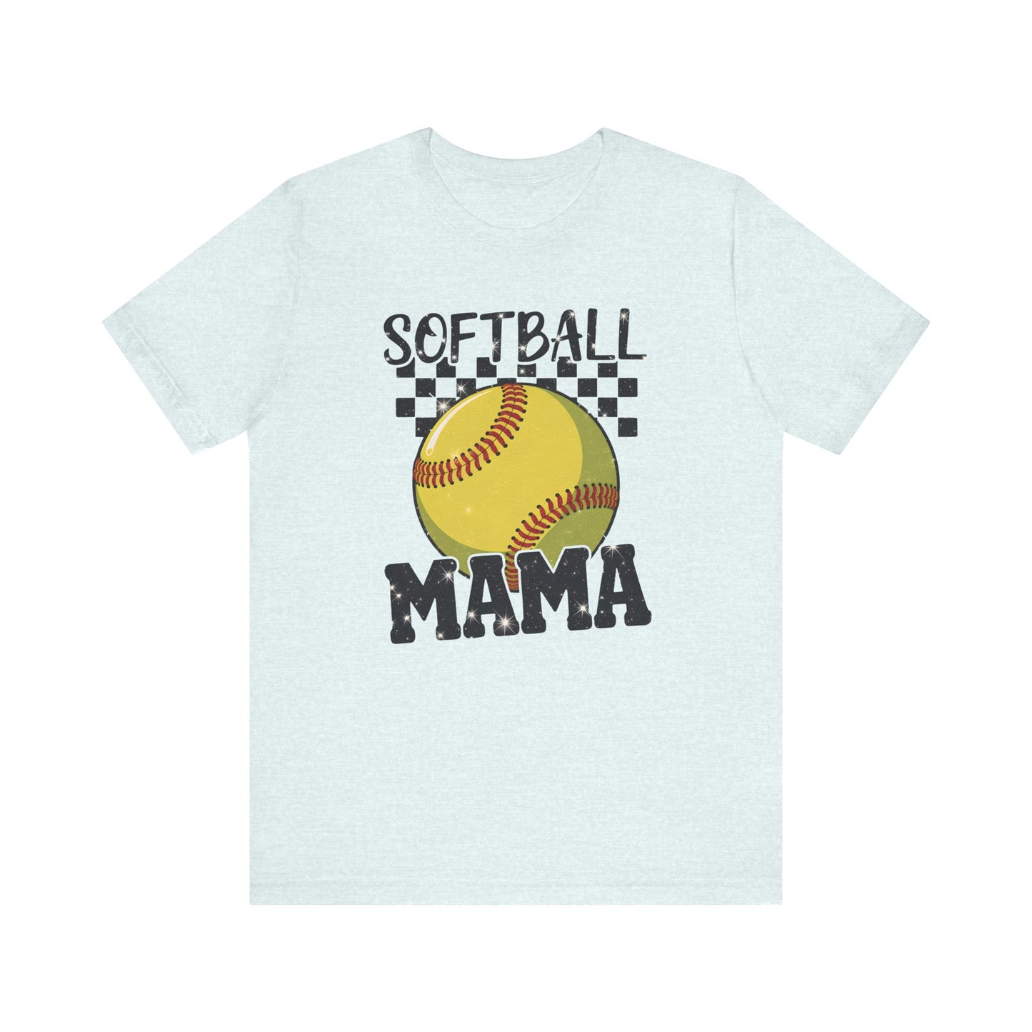 Softball Mama Jersey Short Sleeve Tee
