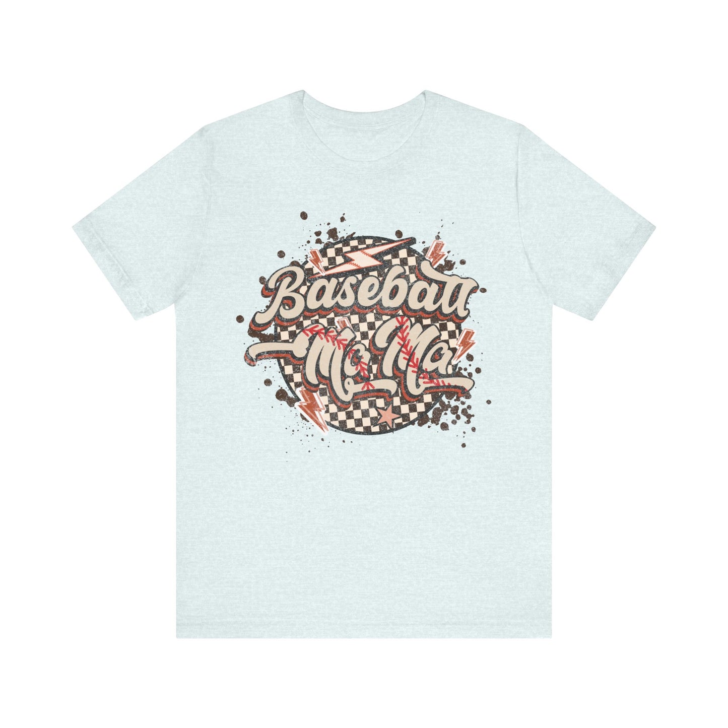 Retro Baseball Mama Jersey Short Sleeve Tee