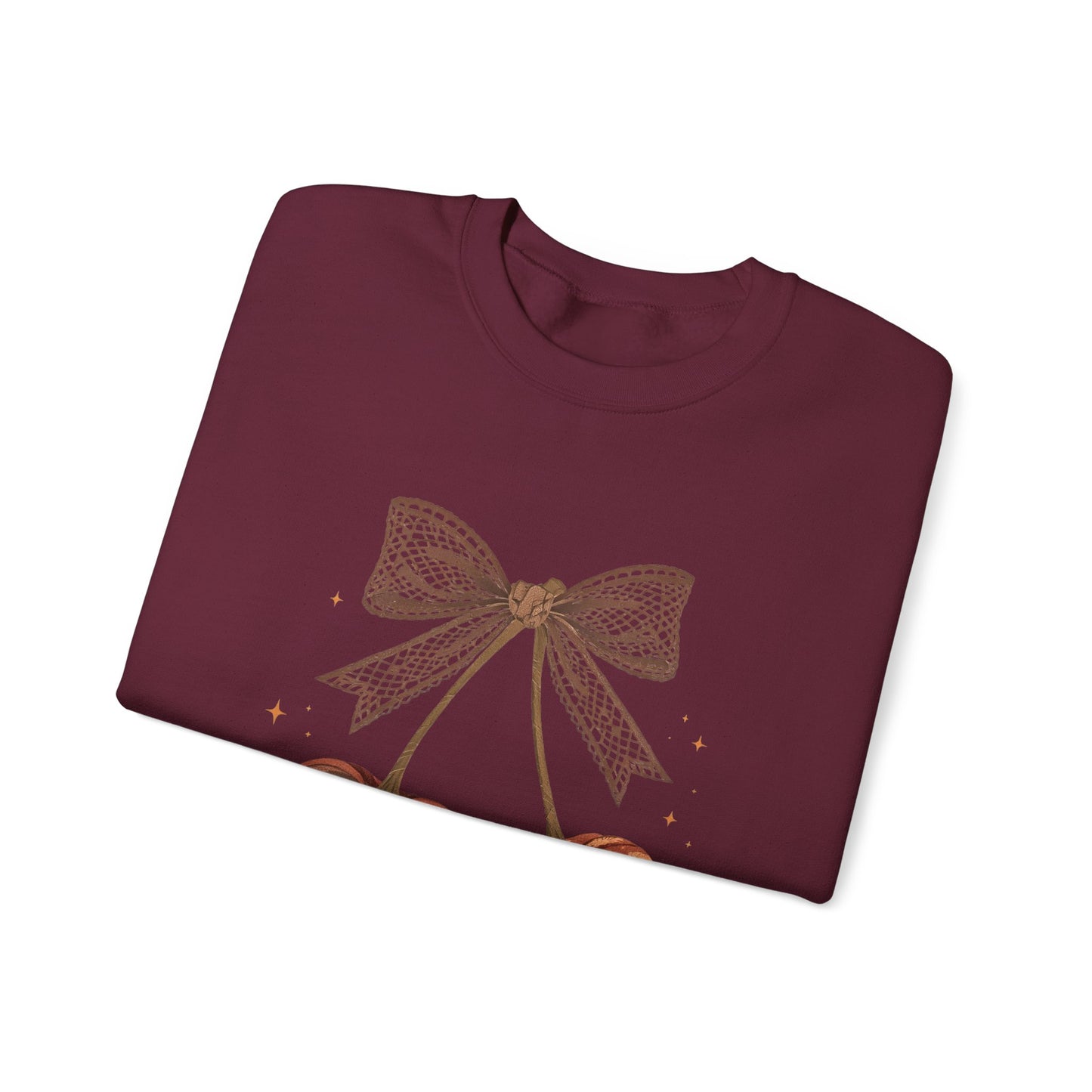 Preppy Cherry Pumpkins Heavy Blend™ Crewneck Sweatshirt