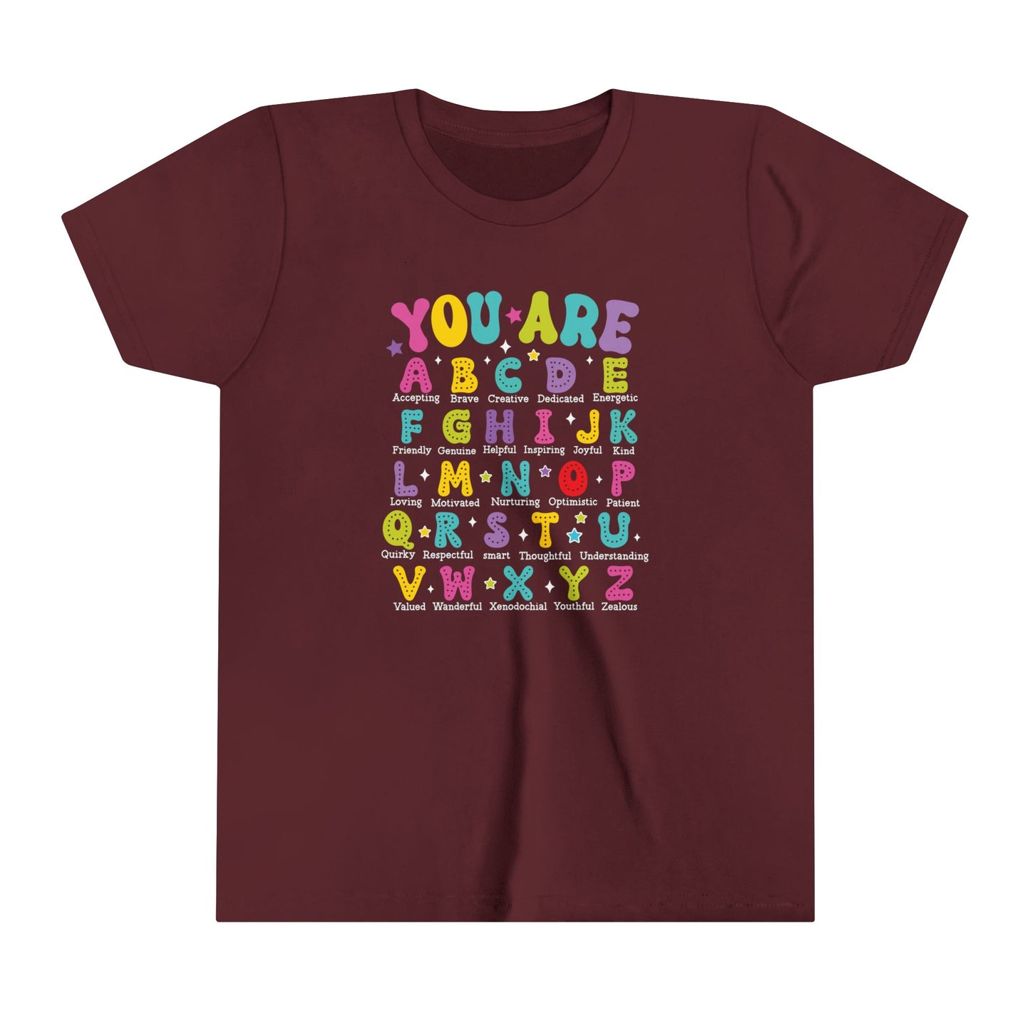 You Are ABC Youth Short Sleeve Tee