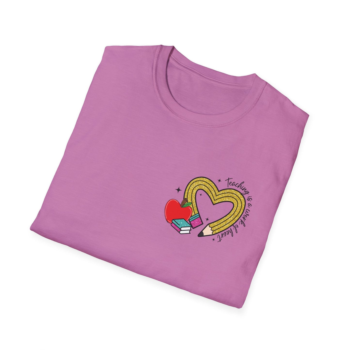 Teaching is a Work of the Heart Softstyle T-Shirt