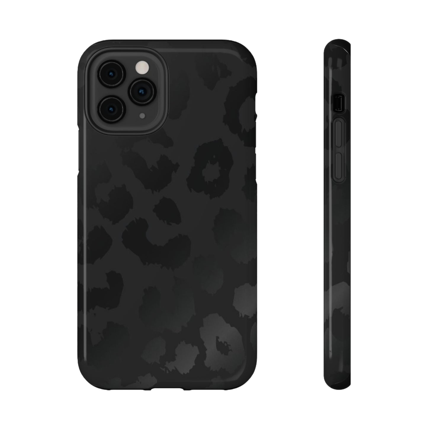 Black Leopard Phone Case