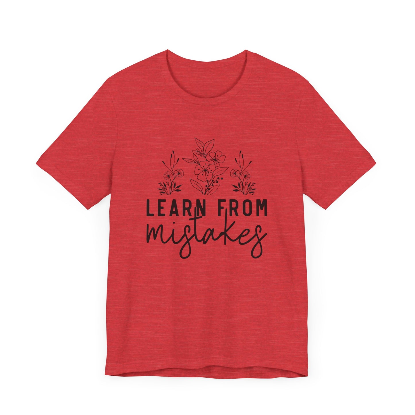 Learn From Mistakes Jersey Short Sleeve Tee