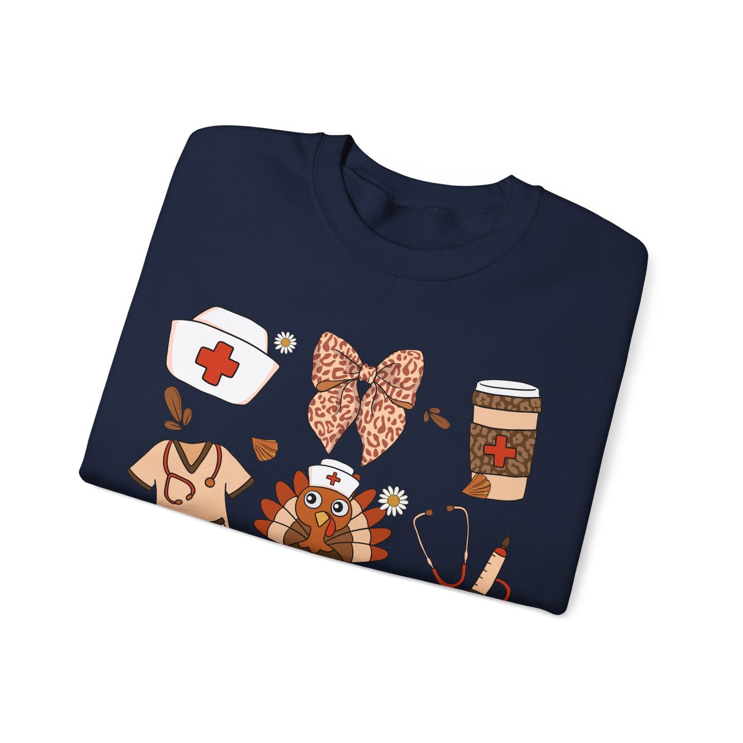 Nurse Turkey Heavy Blend™ Crewneck Sweatshirt