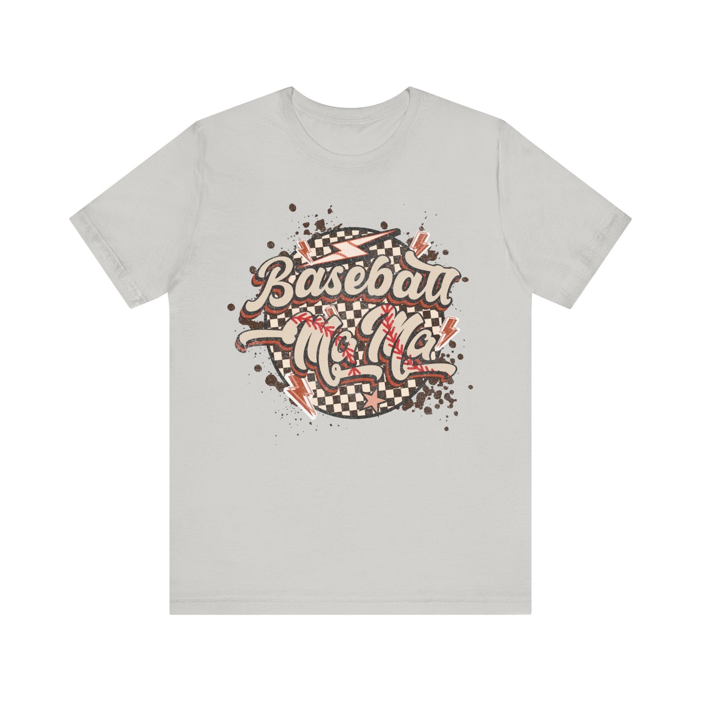 Retro Baseball Mama Jersey Short Sleeve Tee