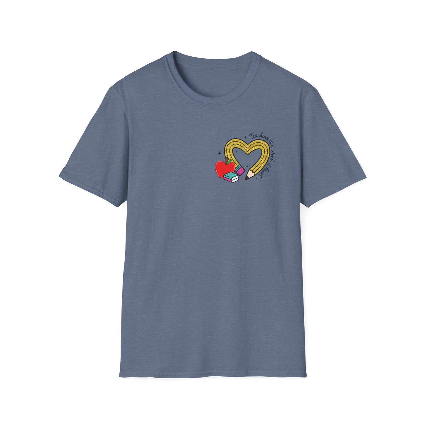 Teaching is a Work of the Heart Softstyle T-Shirt