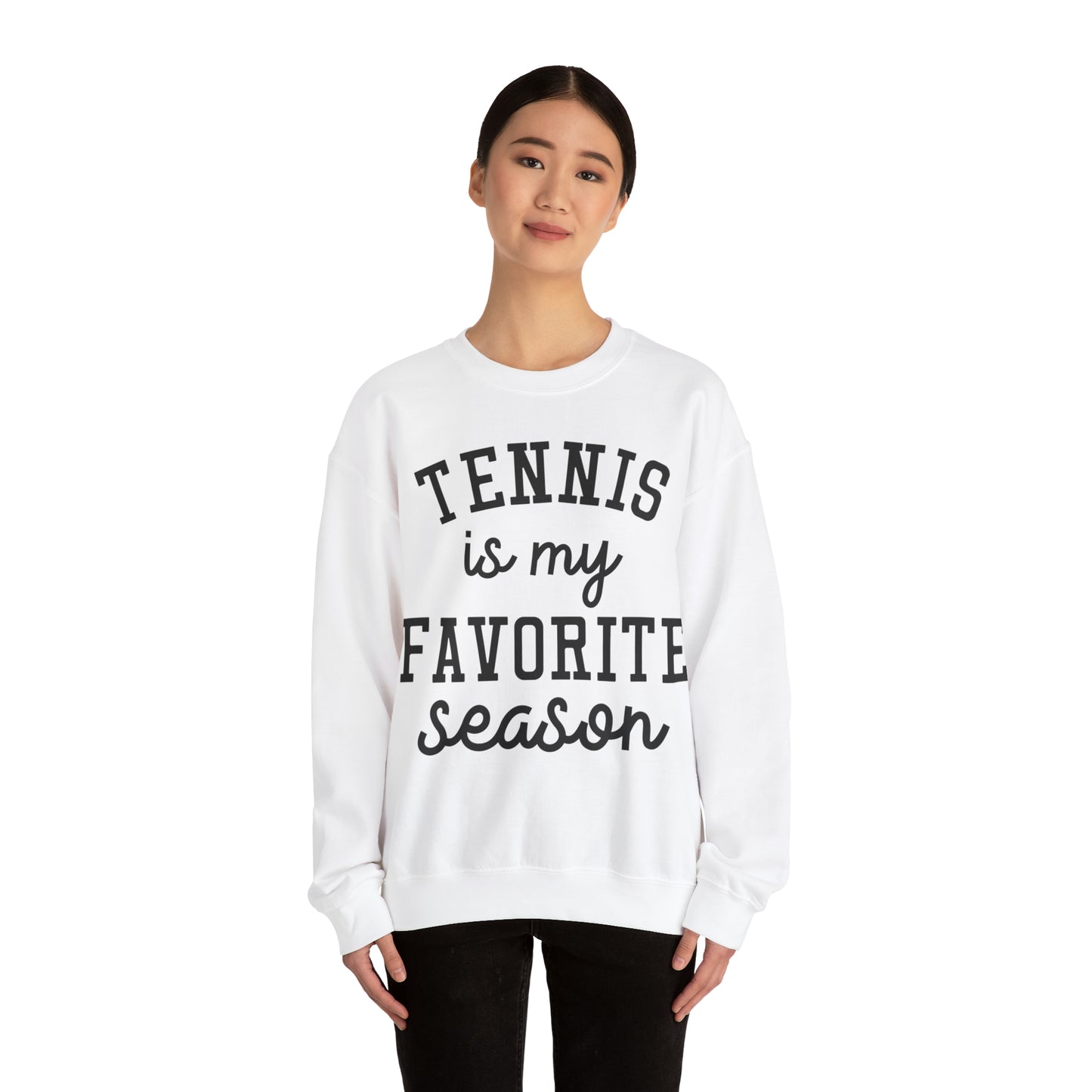 Tennis Season Heavy Blend™ Crewneck Sweatshirt