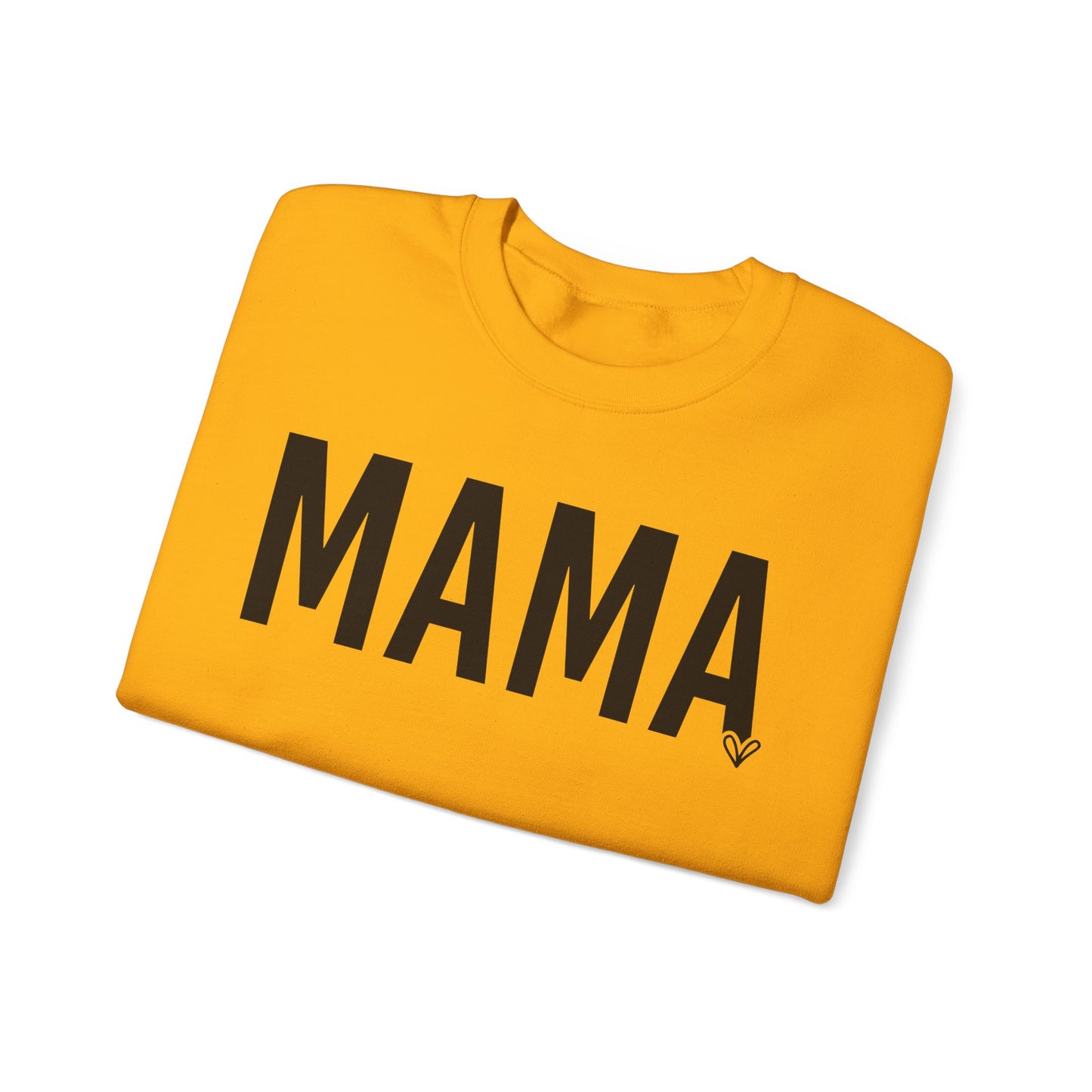 Mama Stronger Than The Storm Sleeve Heavy Blend™ Crewneck Sweatshirt