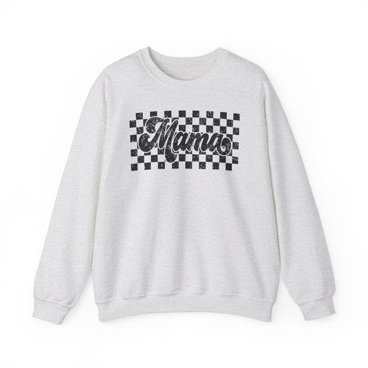 Checkered Mama Heavy Blend™ Crewneck Sweatshirt