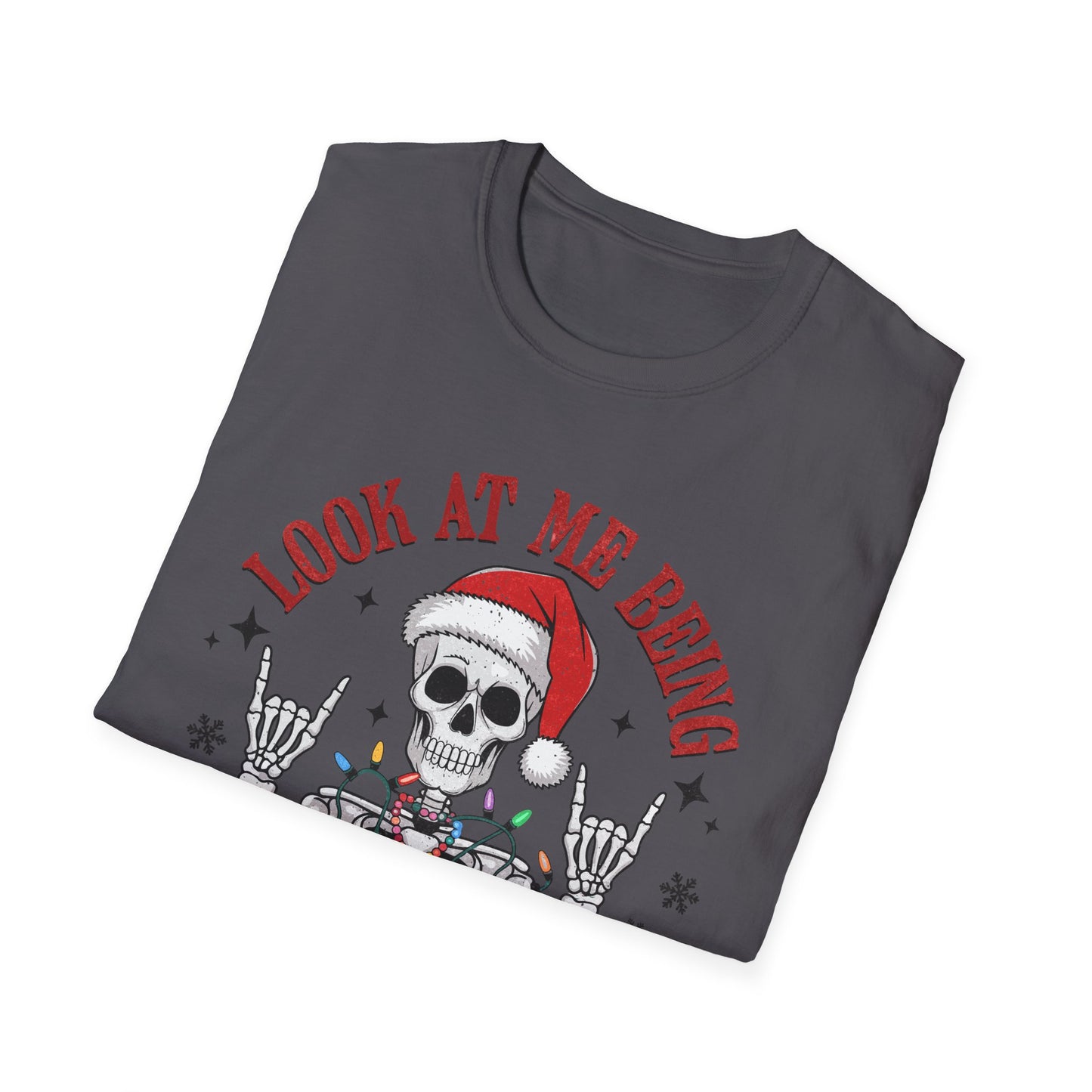 Festive Skellie Softstyle T-Shirt