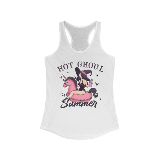 Hot Ghoul Summer Women's Ideal Racerback Tank