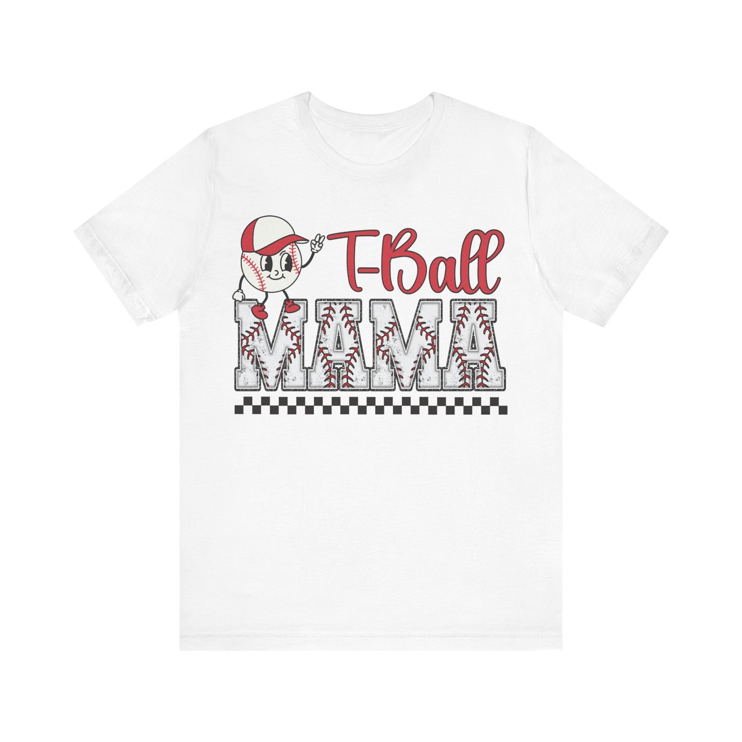 T Ball Mama Jersey Short Sleeve Tee