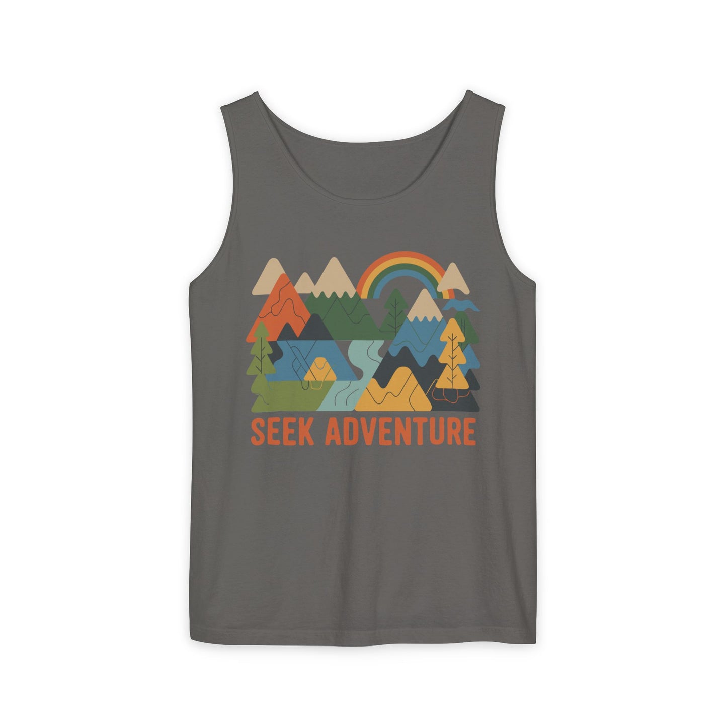 Seek Adventure Garment-Dyed Tank Top