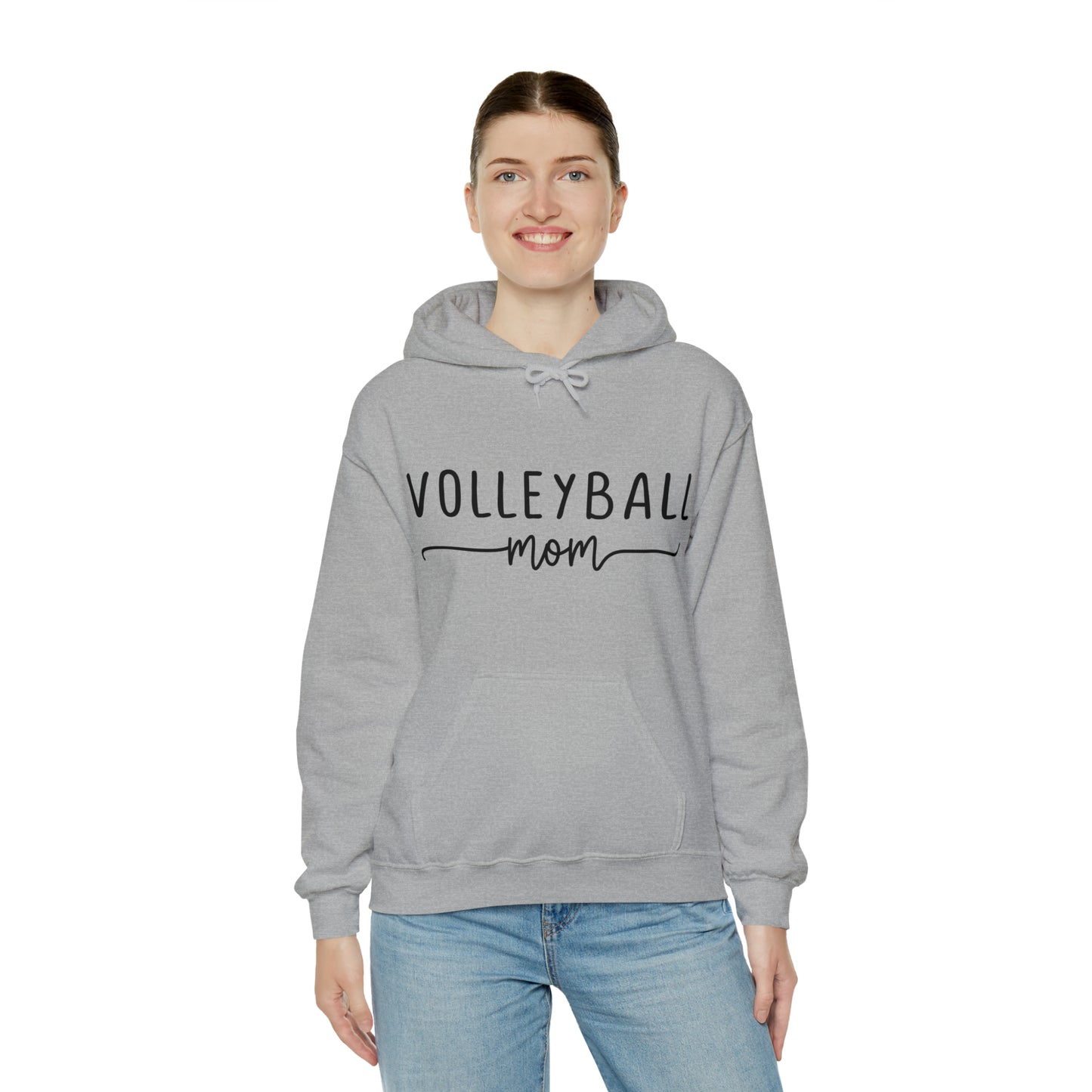Volleyball MOM Heavy Blend™ Hooded Sweatshirt