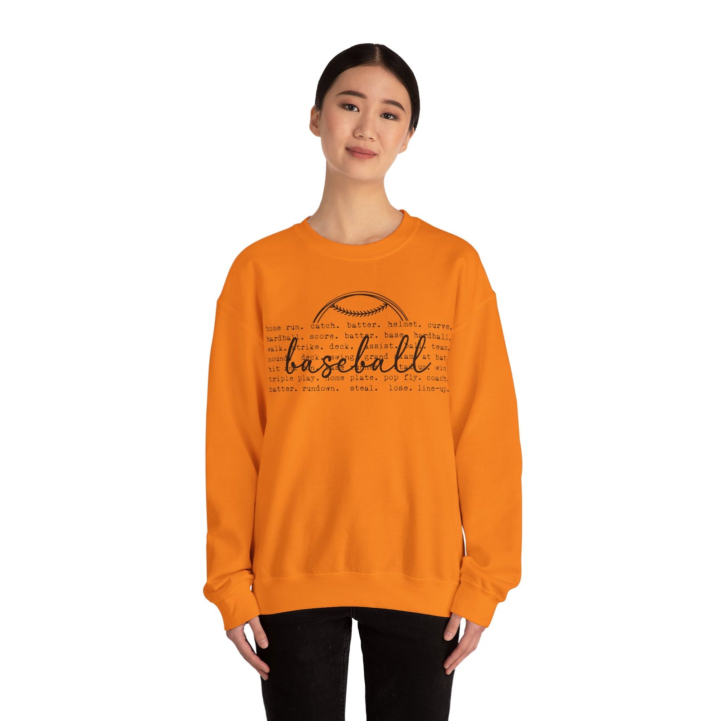 Baseball  Heavy Blend™ Crewneck Sweatshirt