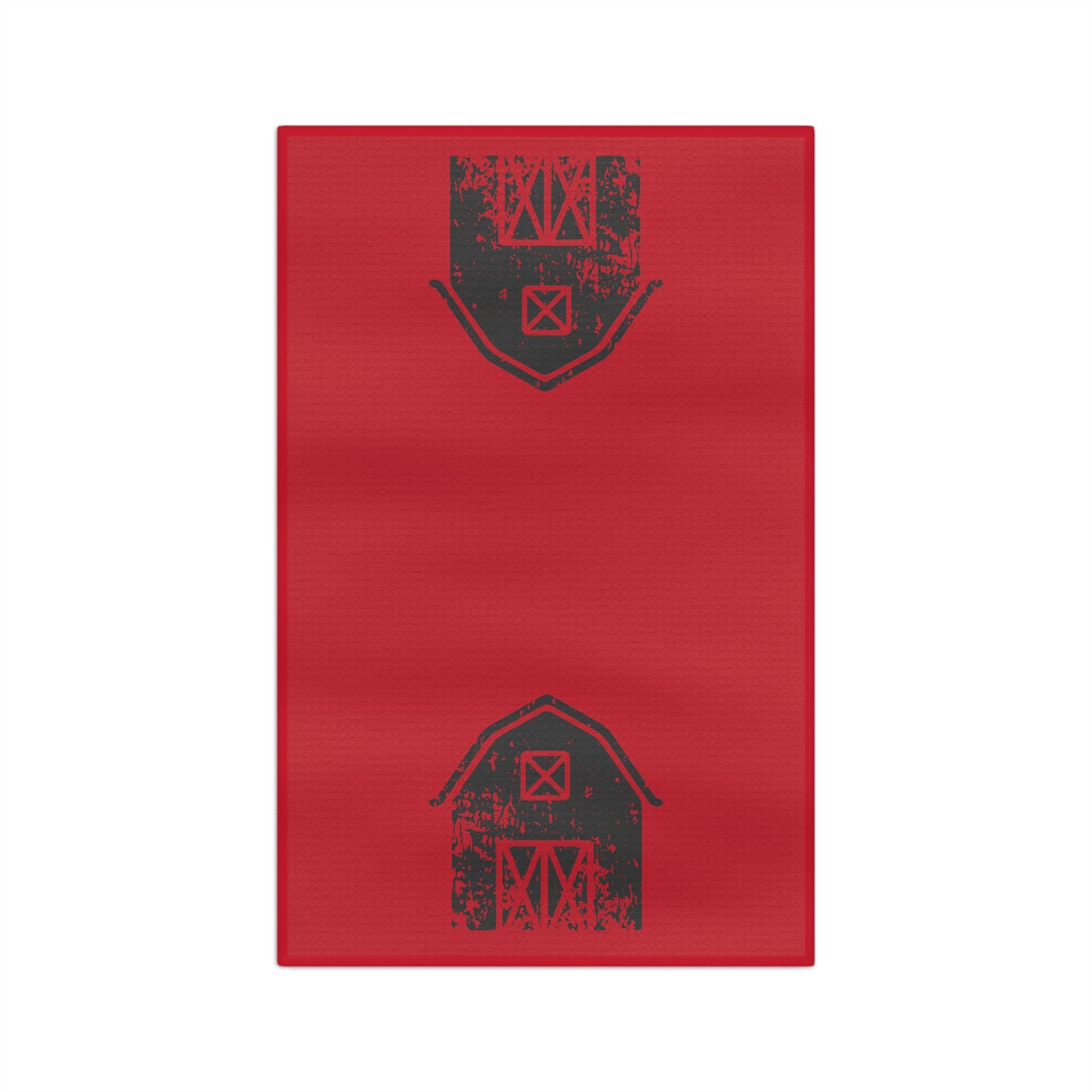 Barn Red Soft Tea Towel