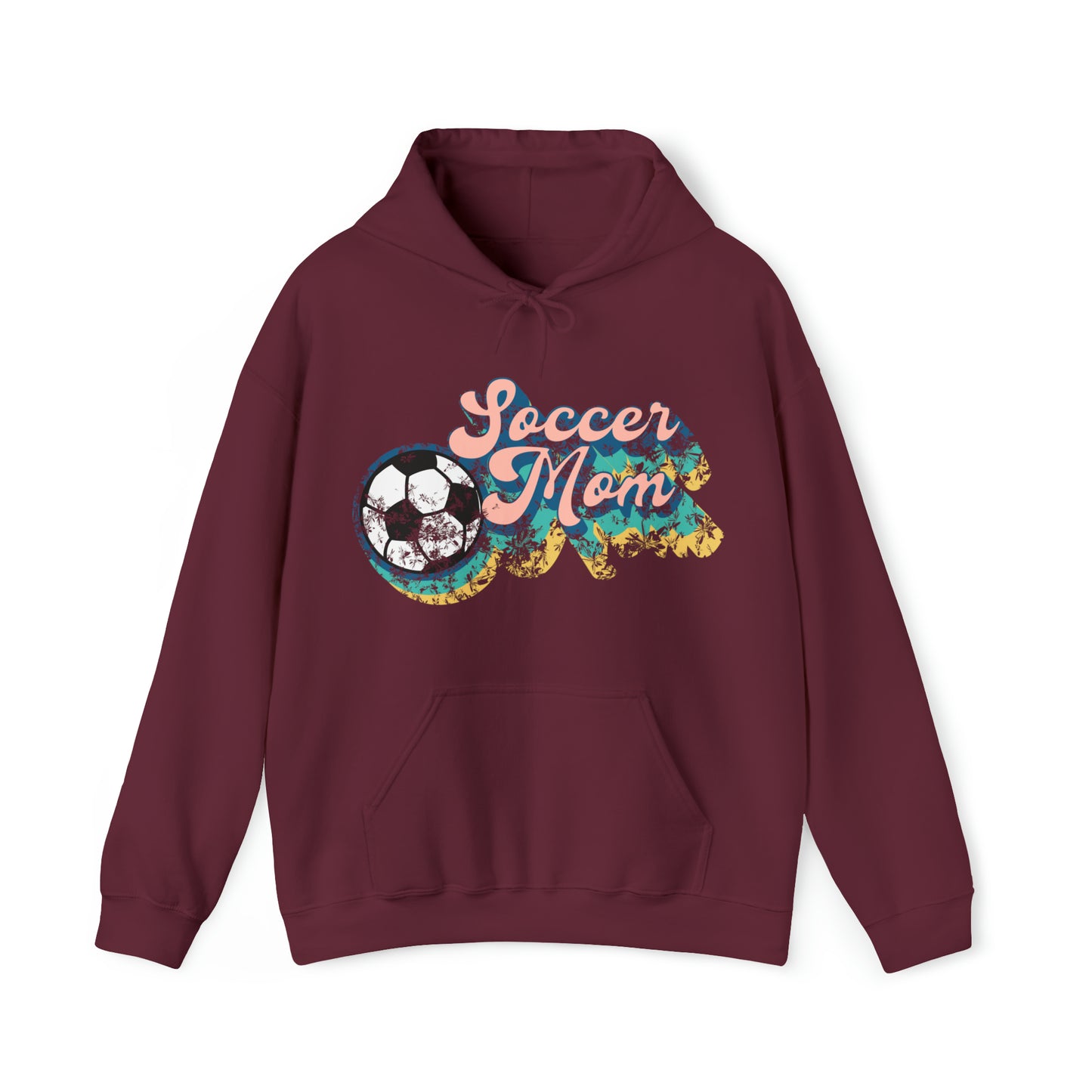 Retro Soccer Mom Heavy Blend™ Hooded Sweatshirt