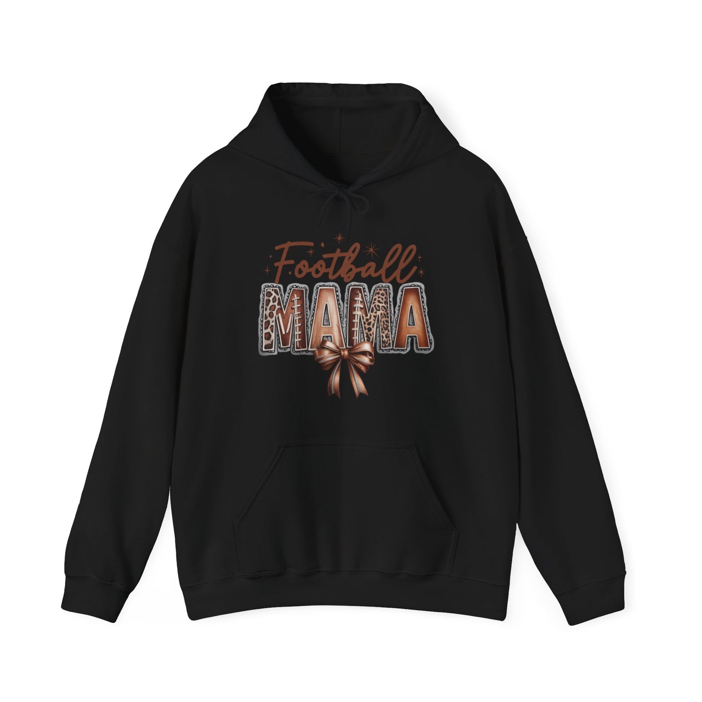 Football Mama  Heavy Blend™ Hooded Sweatshirt