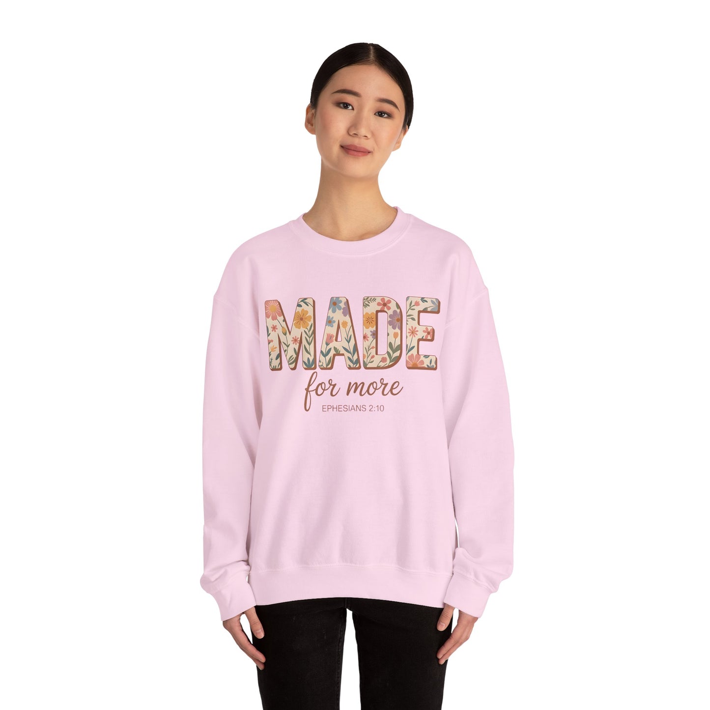 Made For More Heavy Blend™ Crewneck Sweatshirt
