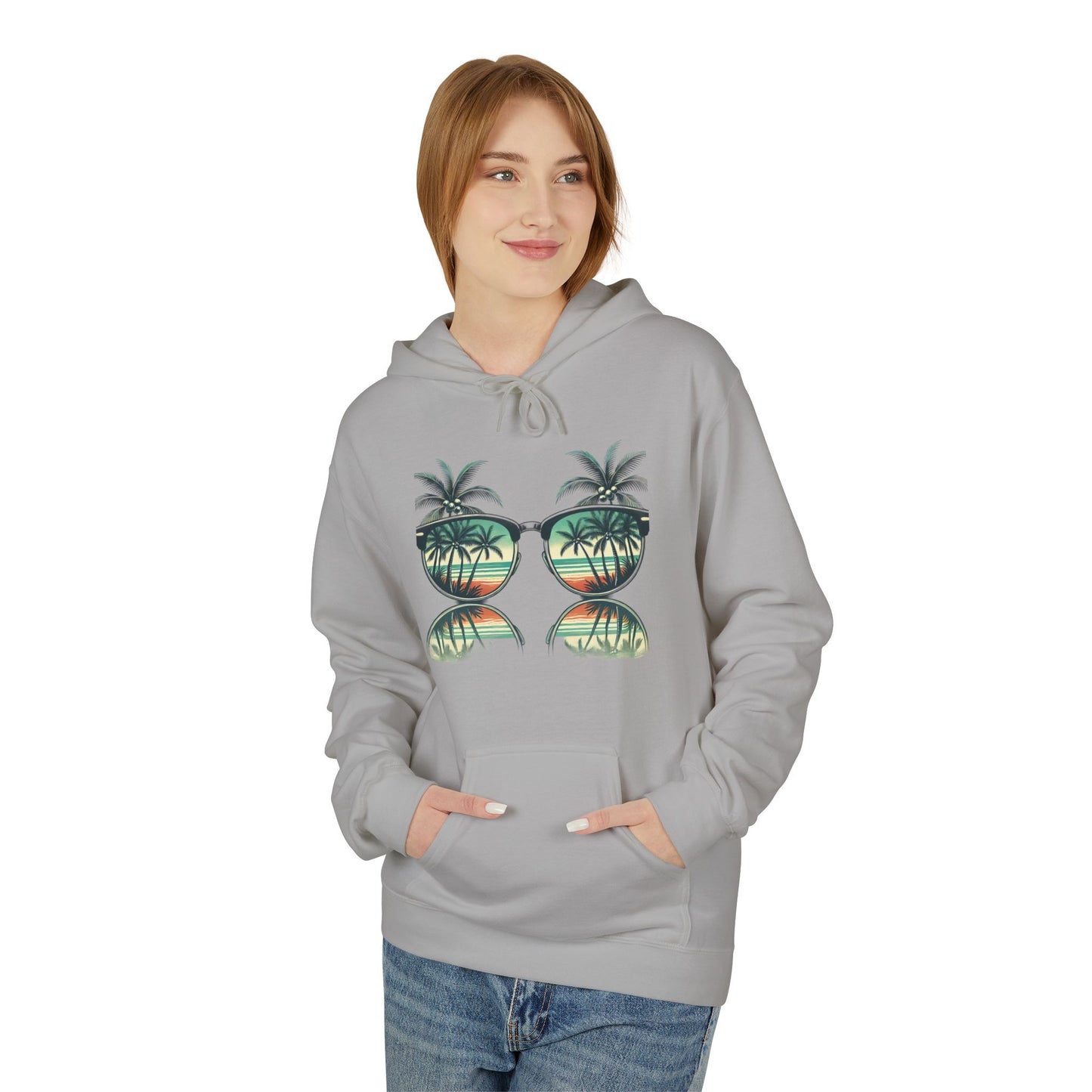 Summer Glasses Midweight Softstyle Fleece Hoodie