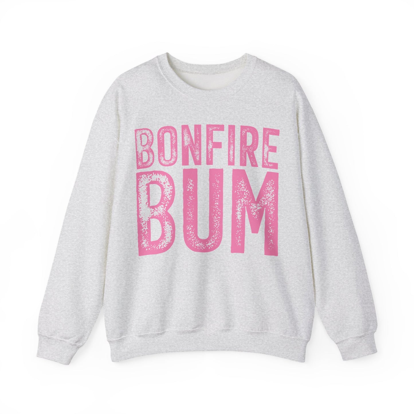 Pink Bonfire Bum Heavy Blend™ Crewneck Sweatshirt
